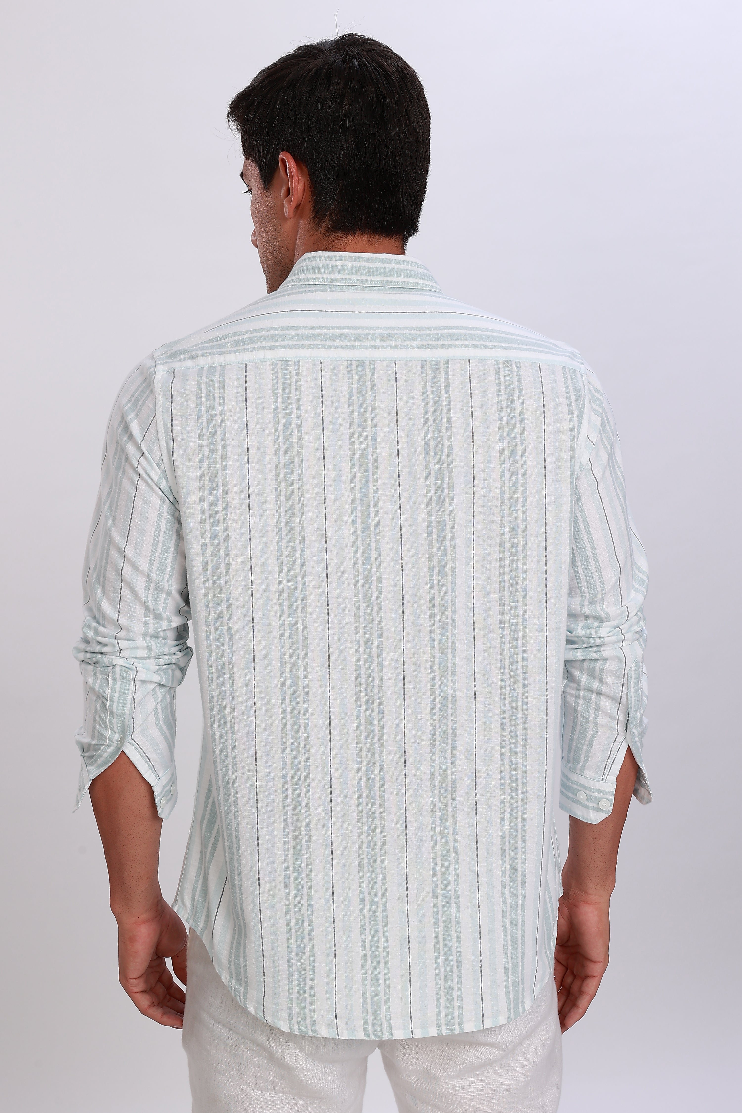 Linen Striped Shirt