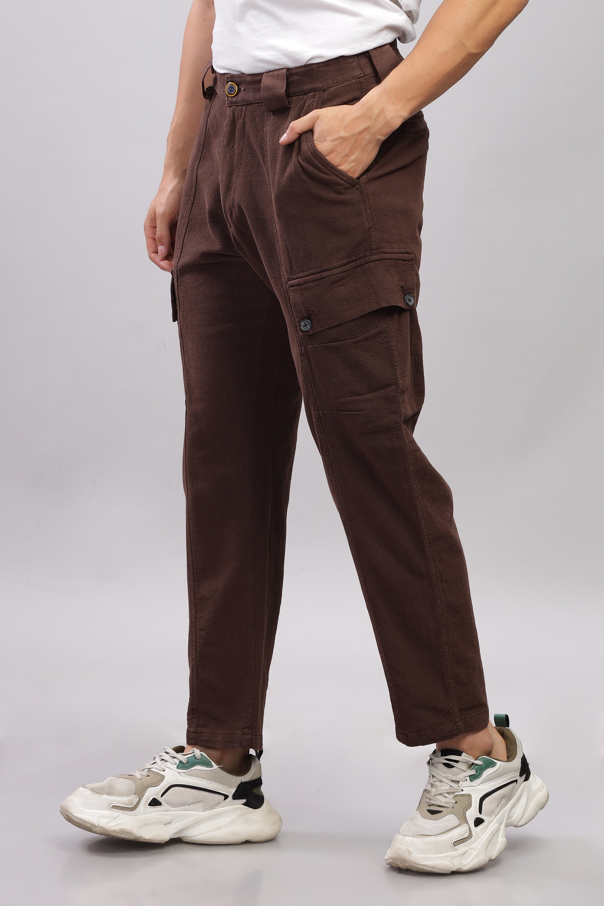 Metromover Brown Cargo Pants