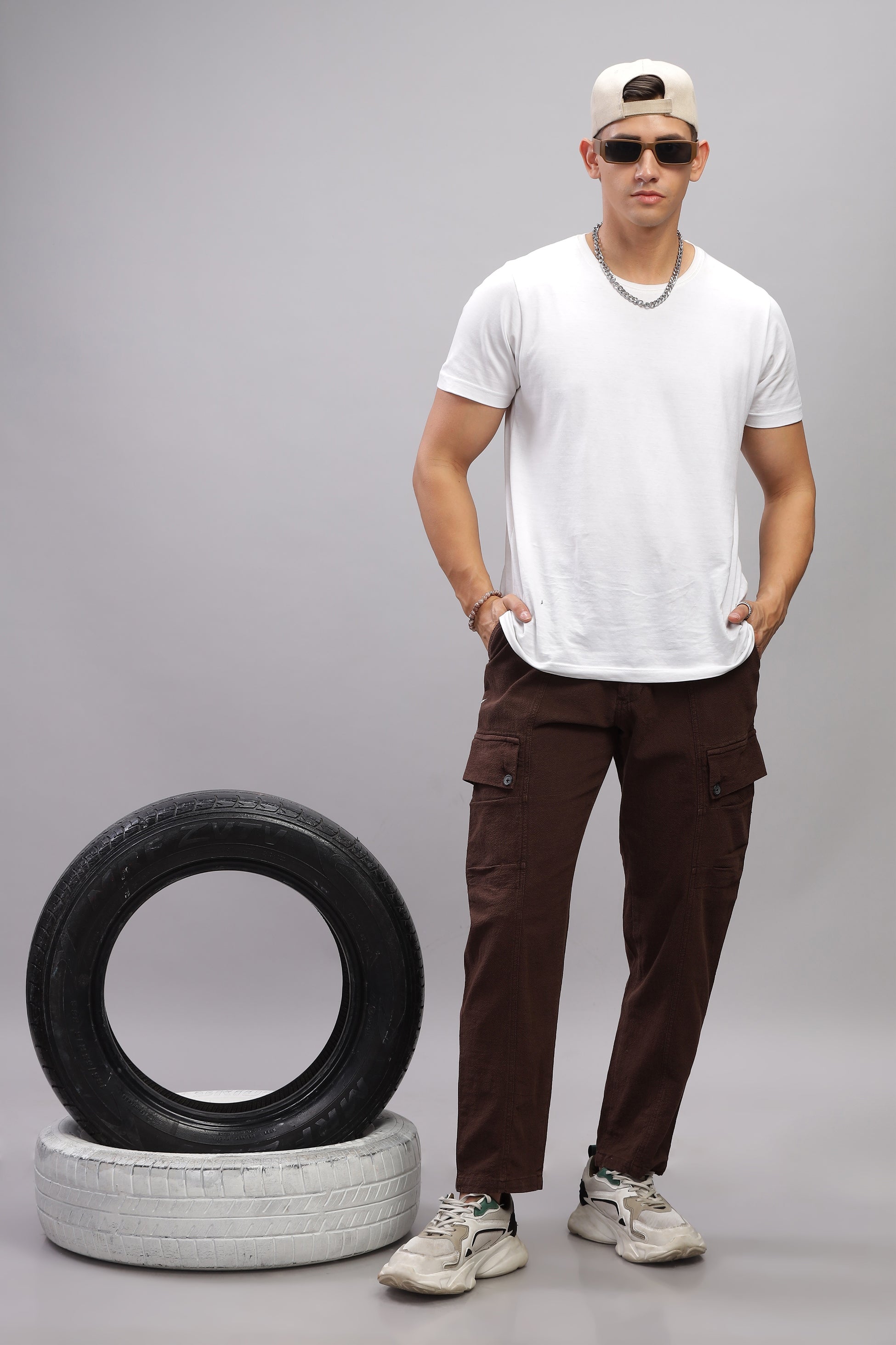 Metromover Brown Cargo Pants