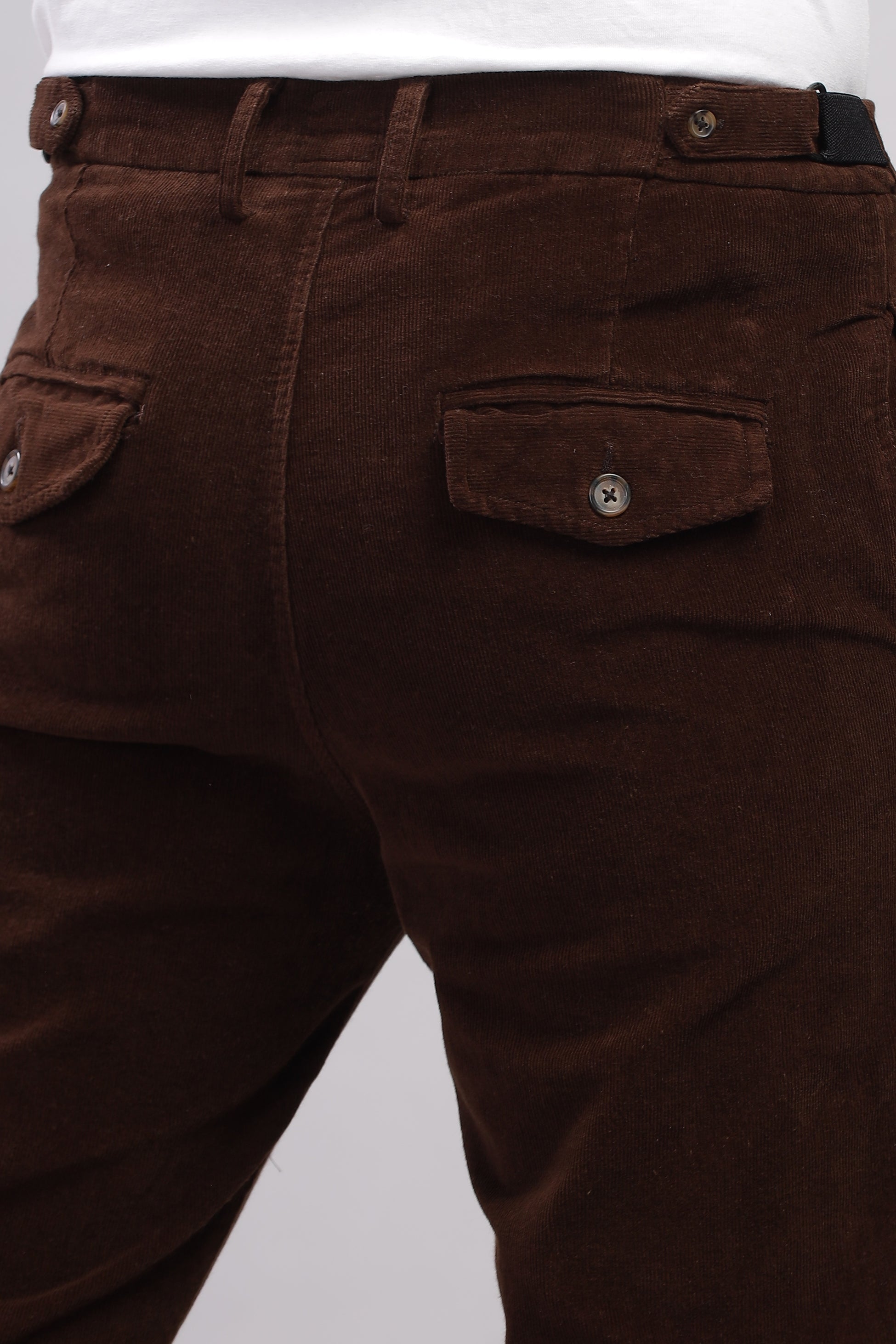 Downtown Brown Corduroy Cargo