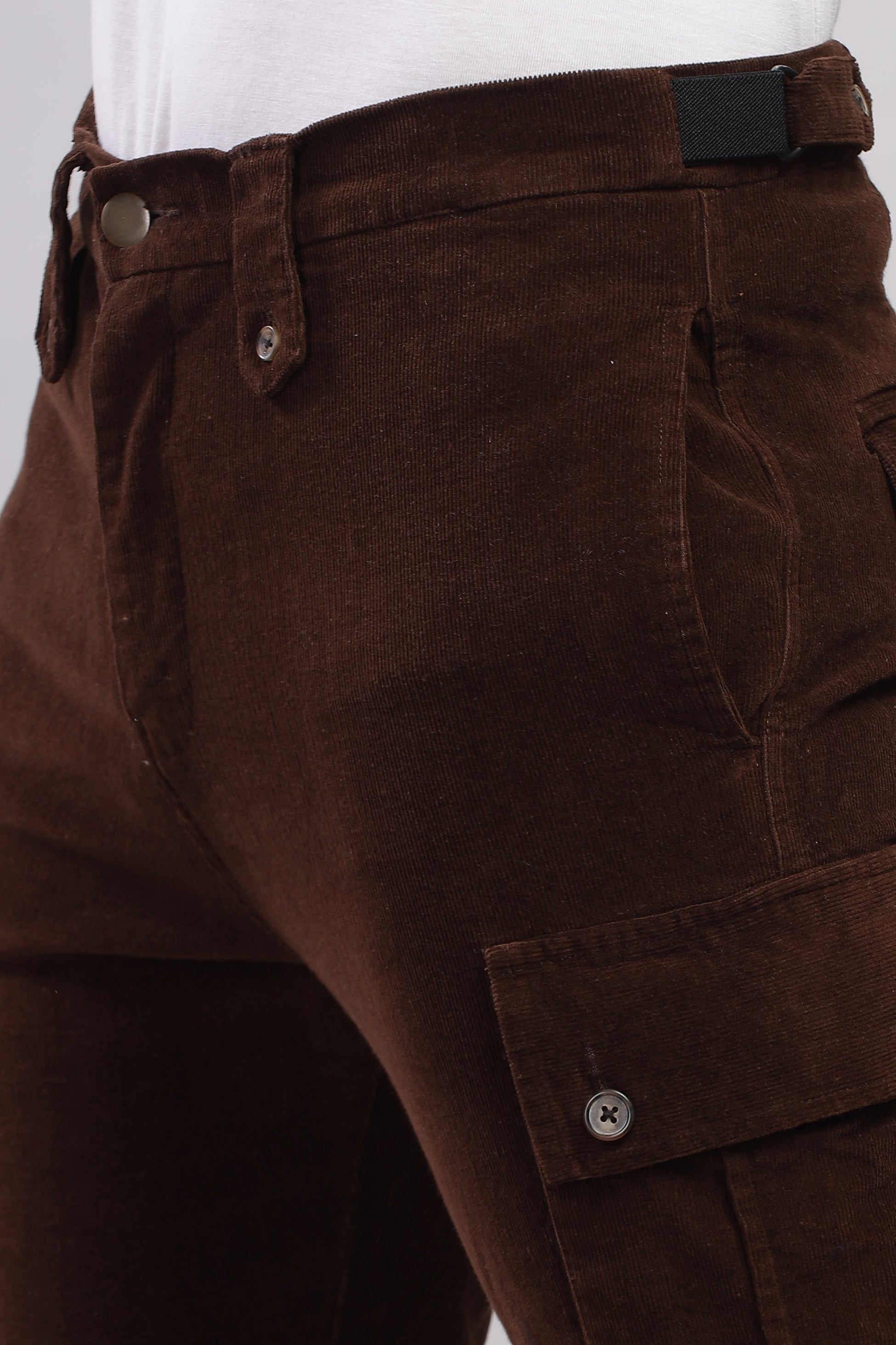 Downtown Brown Corduroy Cargo