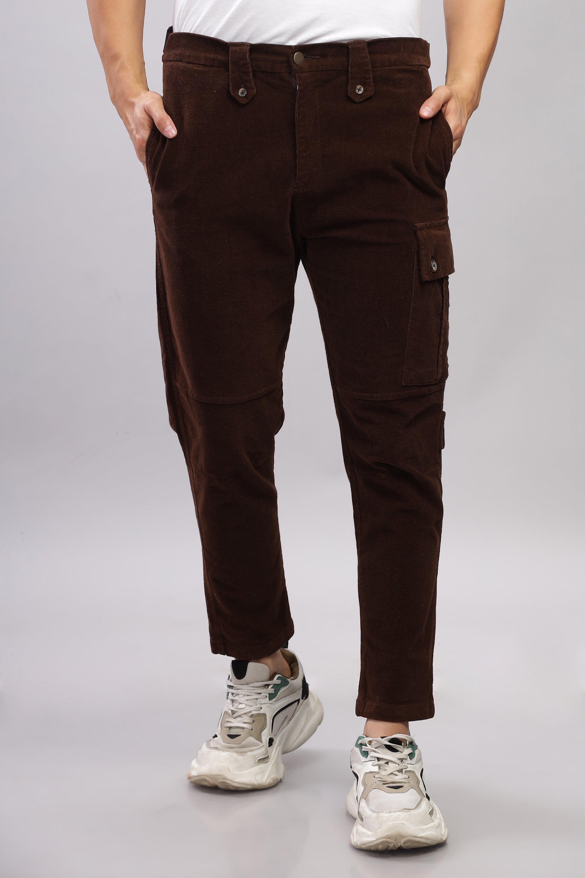 Downtown Brown Corduroy Cargo