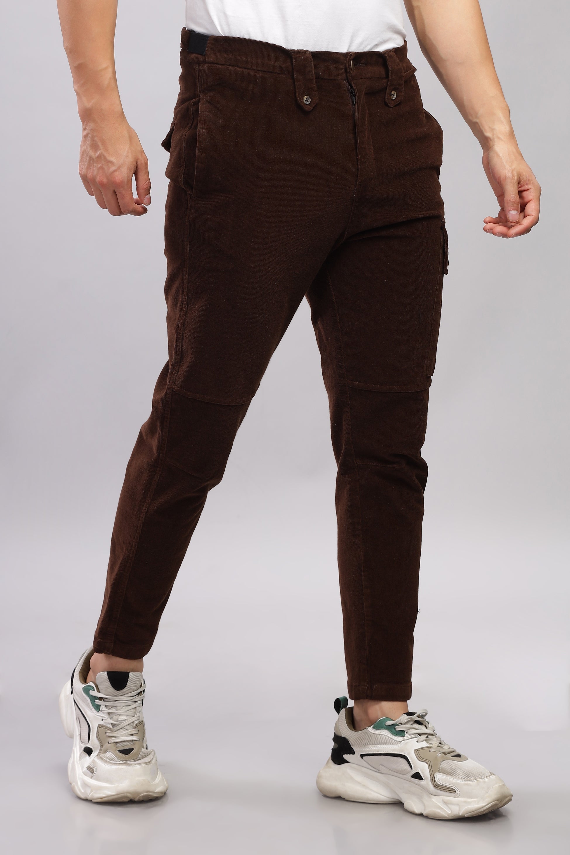 Downtown Brown Corduroy Cargo