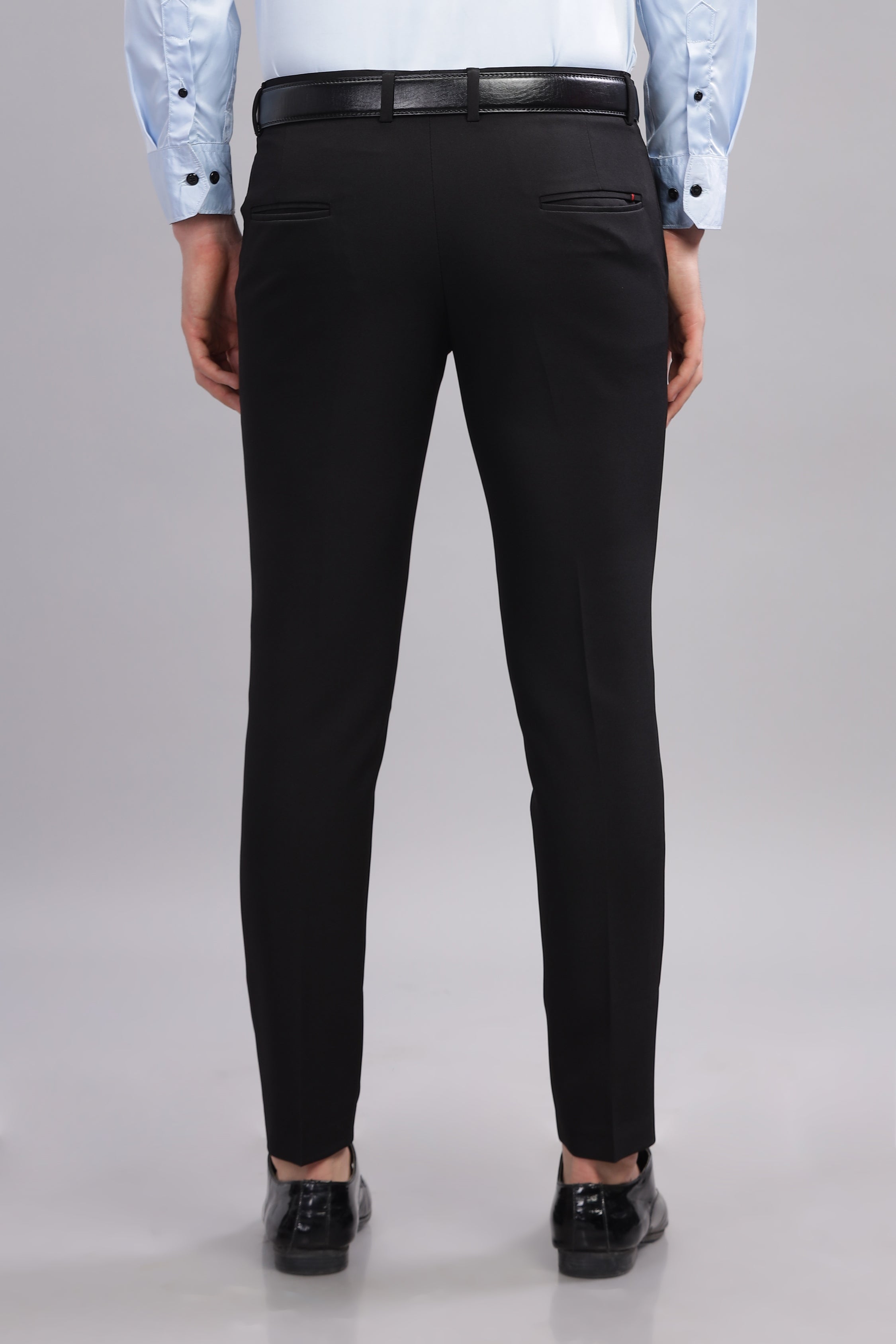 UrbanFlex Black Formal Pants