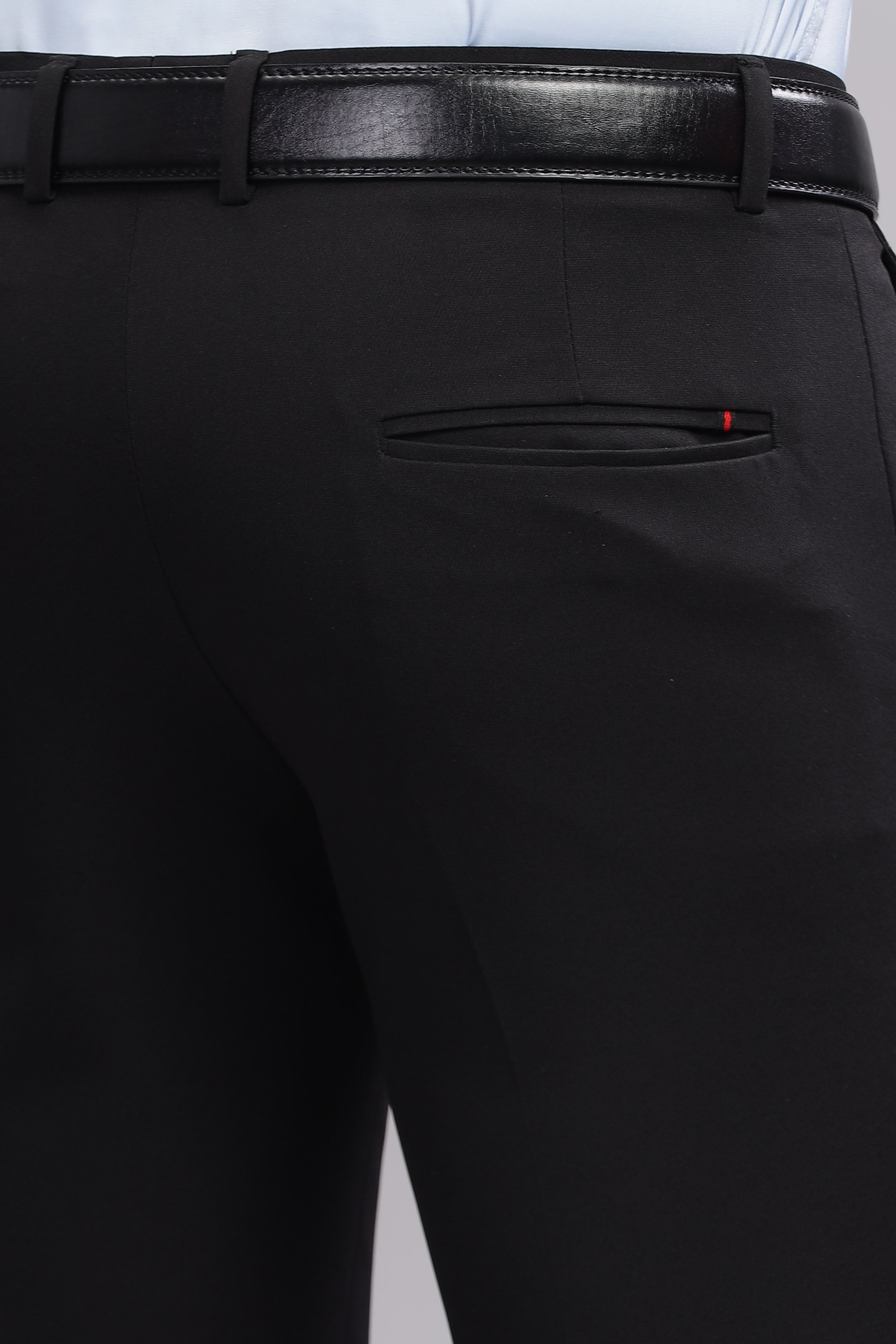 UrbanFlex Black Formal Pants