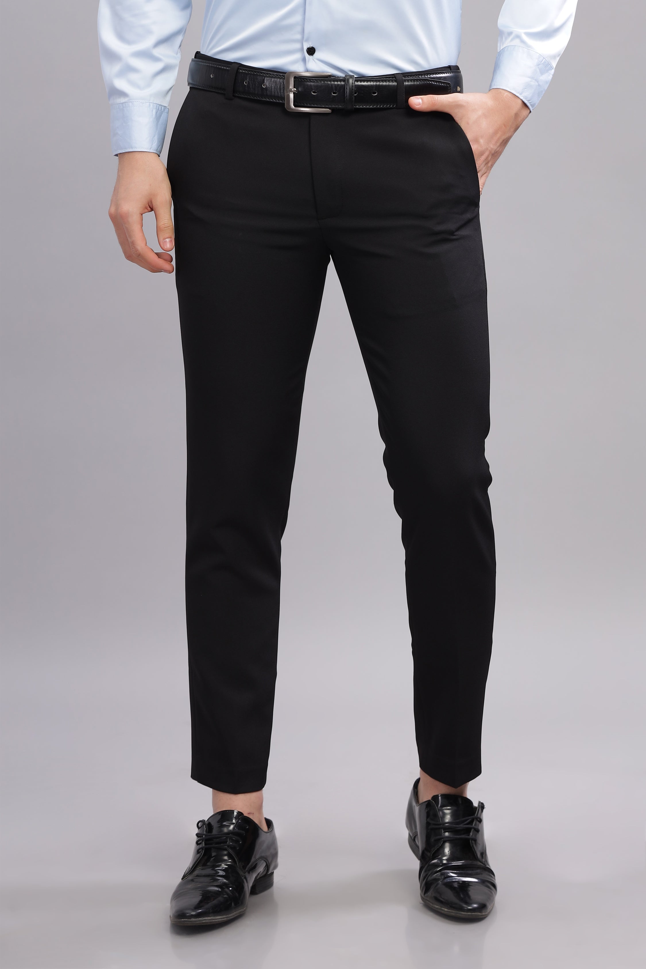 FlexCraft Black Formal Bottoms