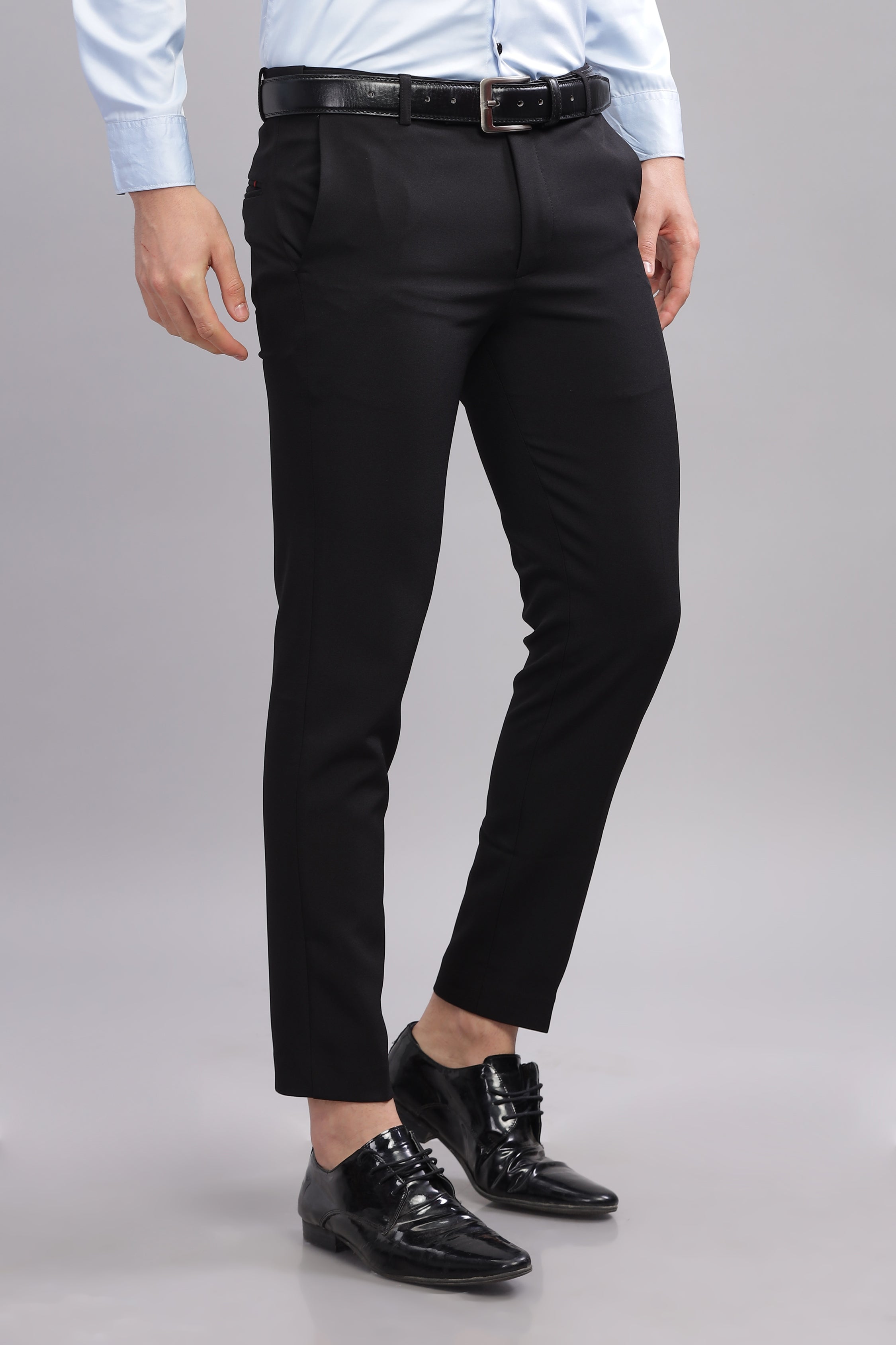 FlexCraft Black Formal Bottoms