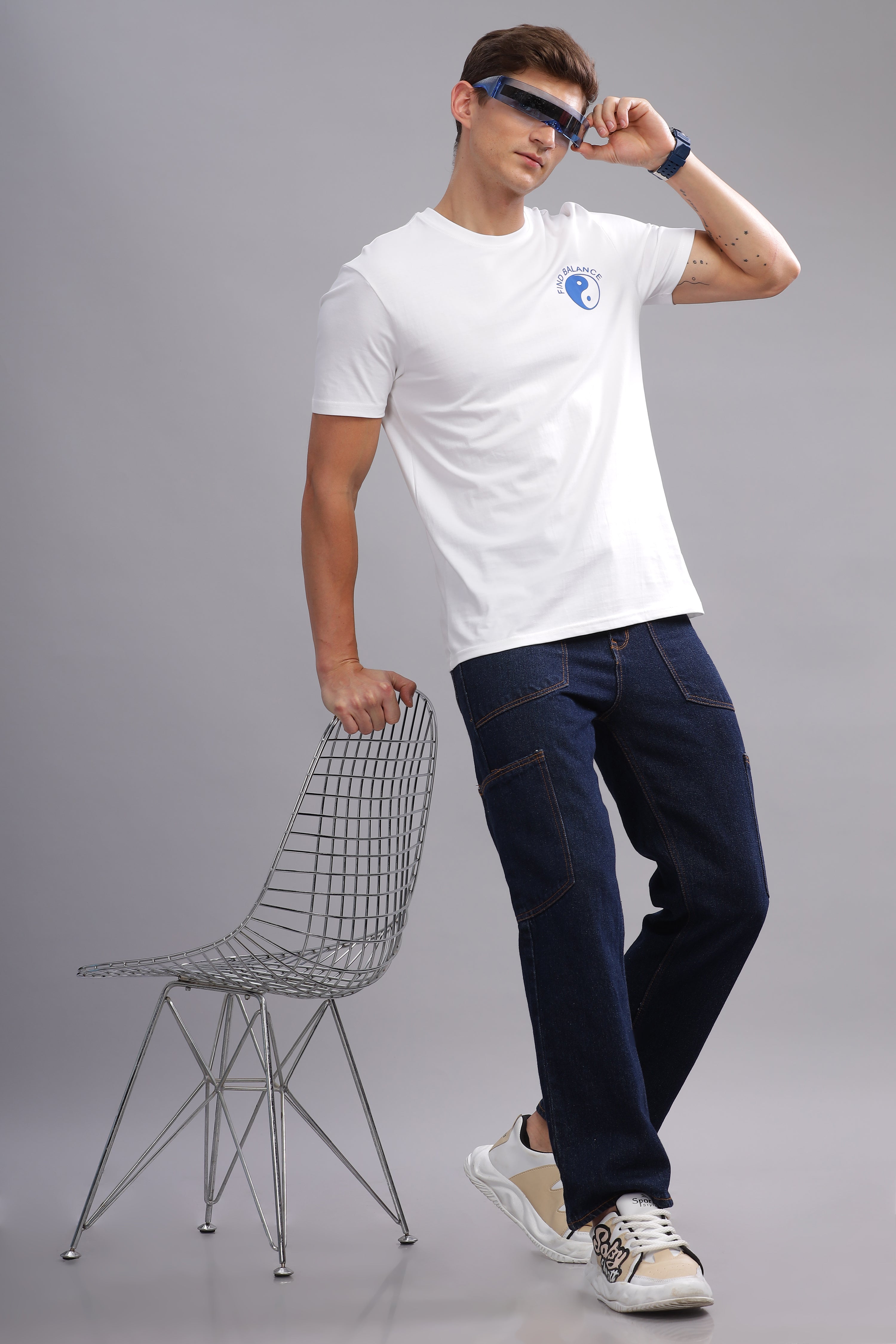 Find Balance White Tshirt