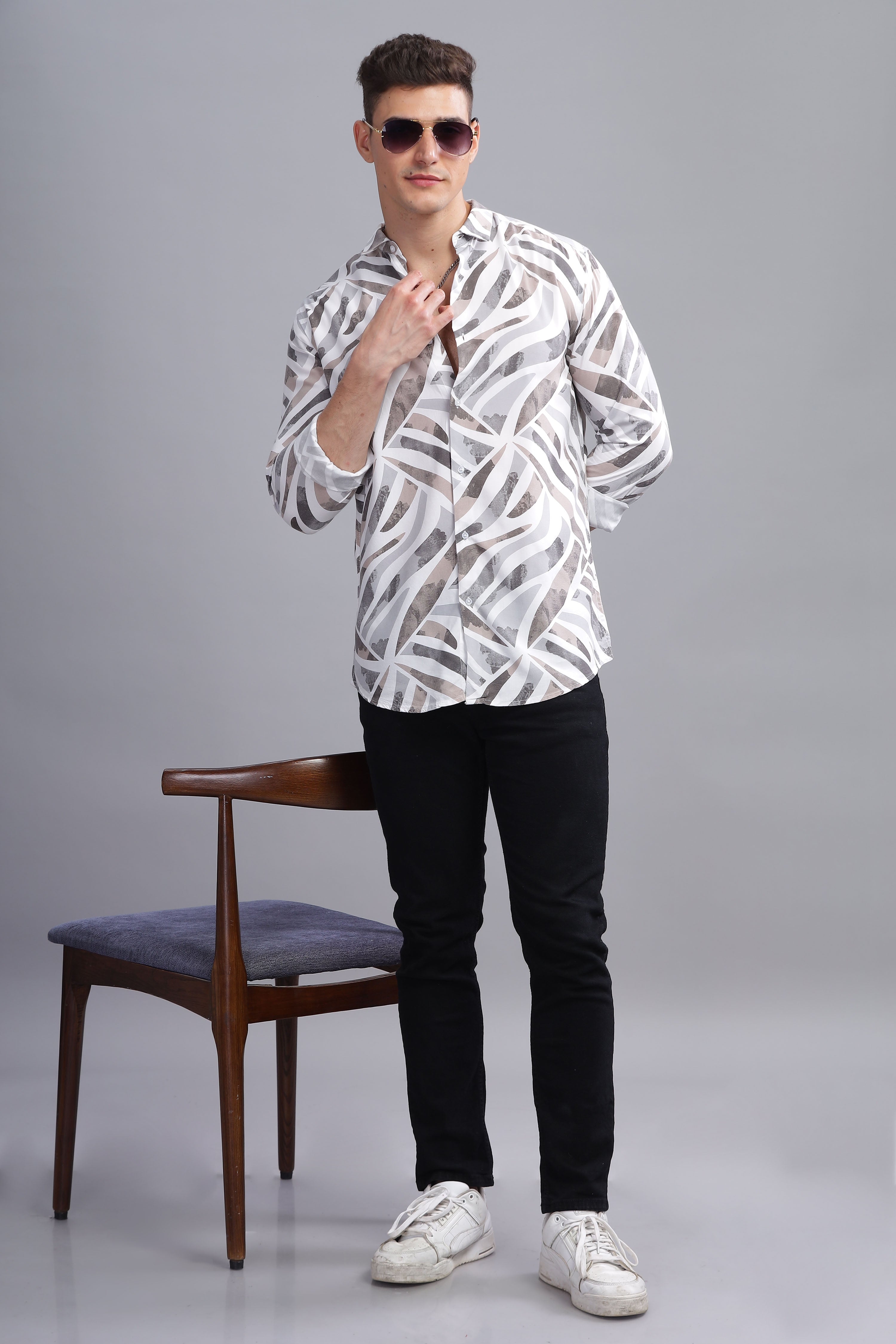 Nebula Abstract Printed Shirt