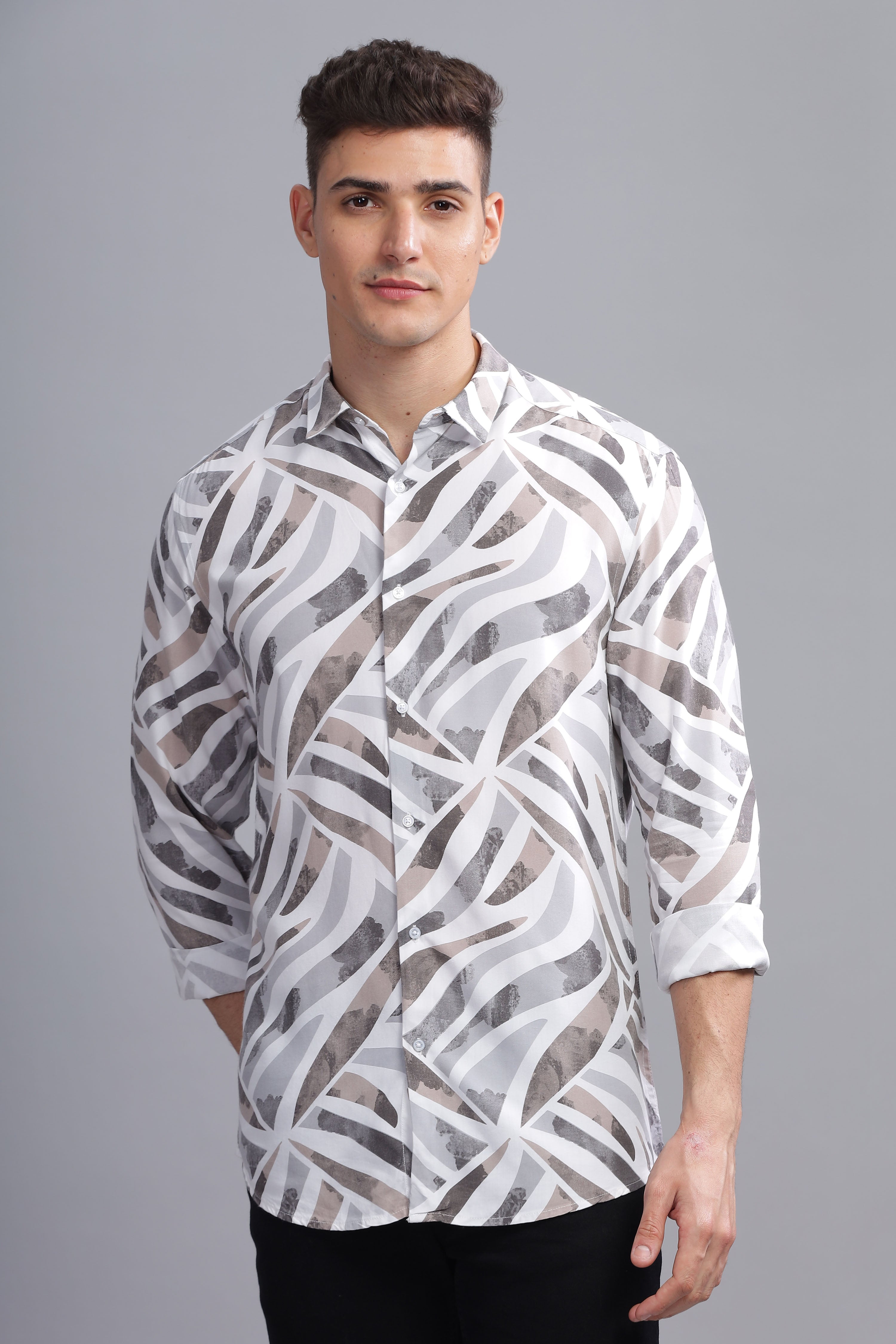 Nebula Abstract Printed Shirt