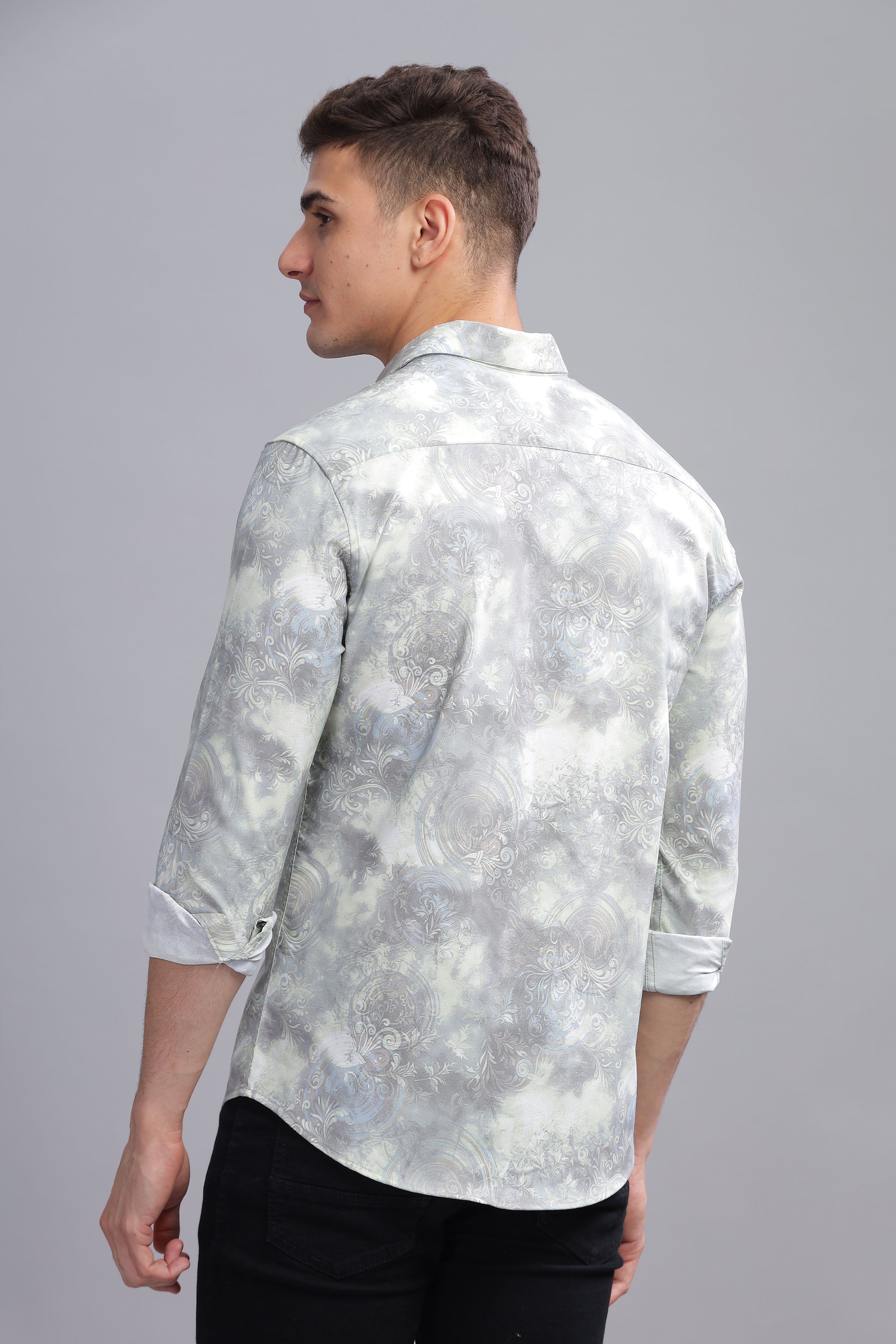 Chroma Slim Fit Printed Shirt