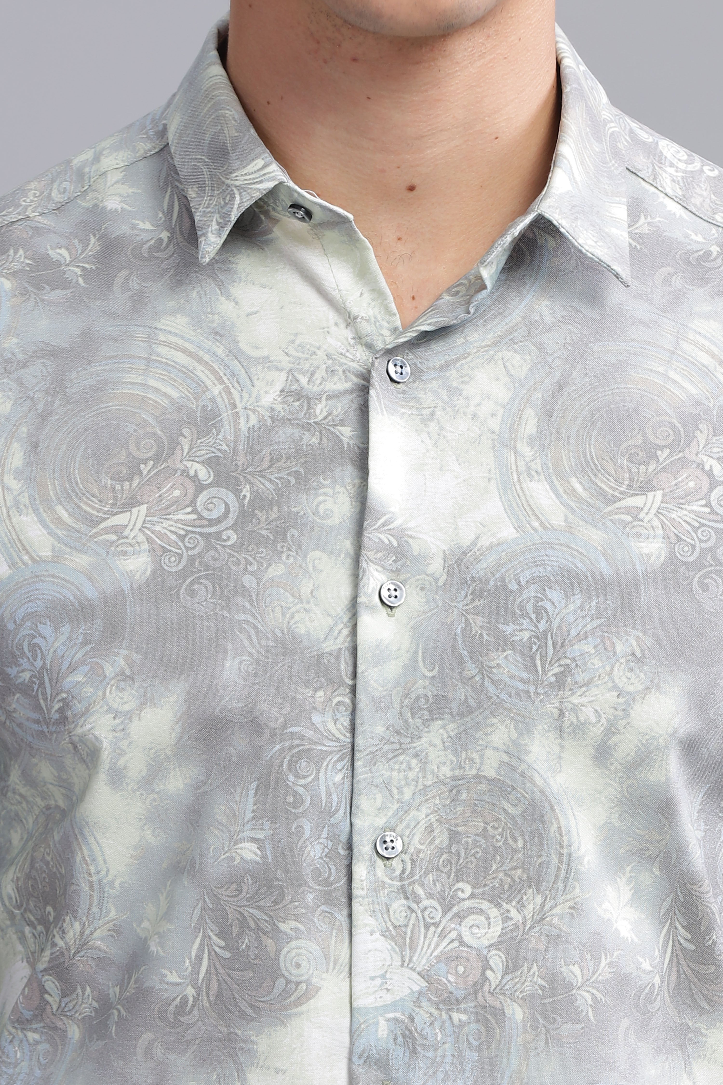 Chroma Slim Fit Printed Shirt