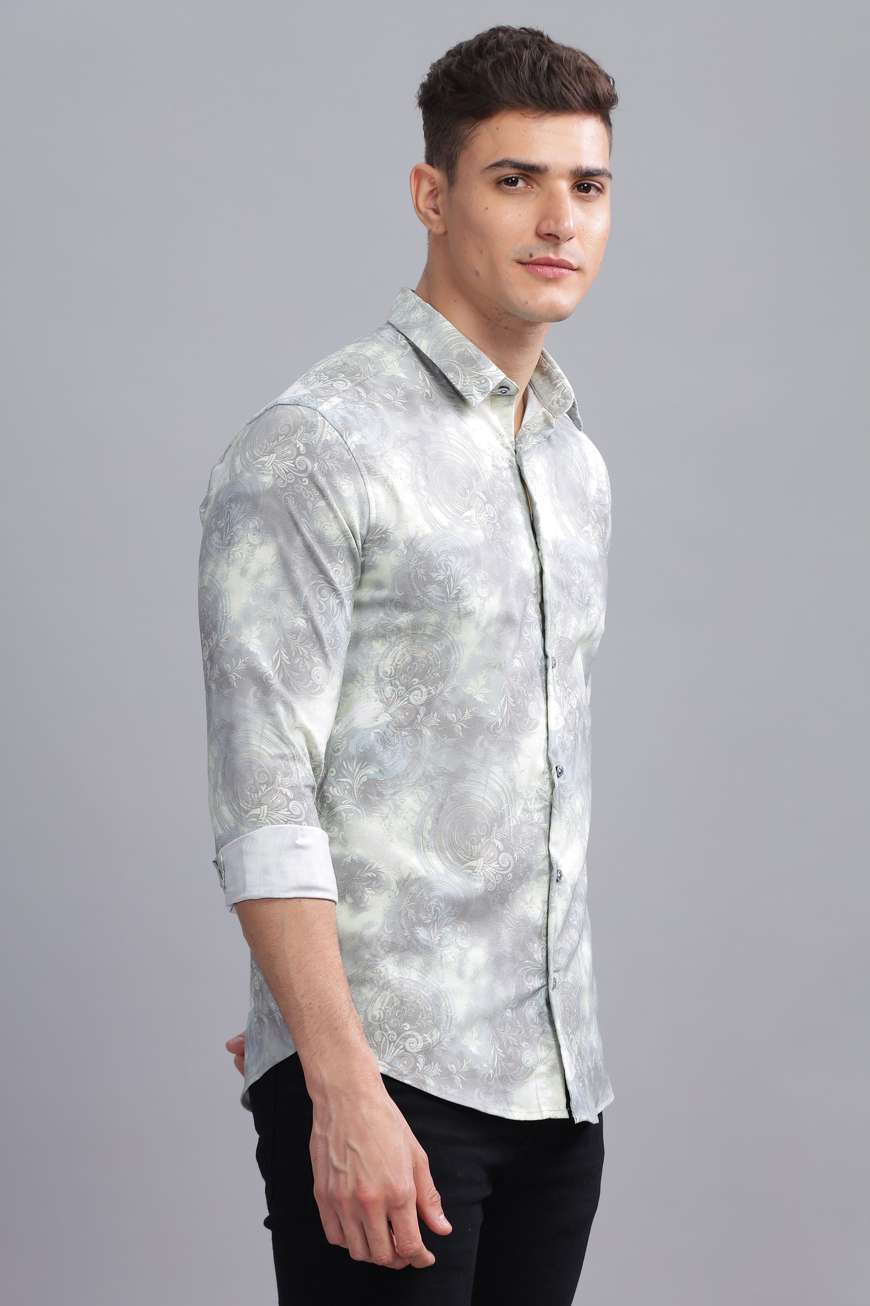 Chroma Slim Fit Printed Shirt