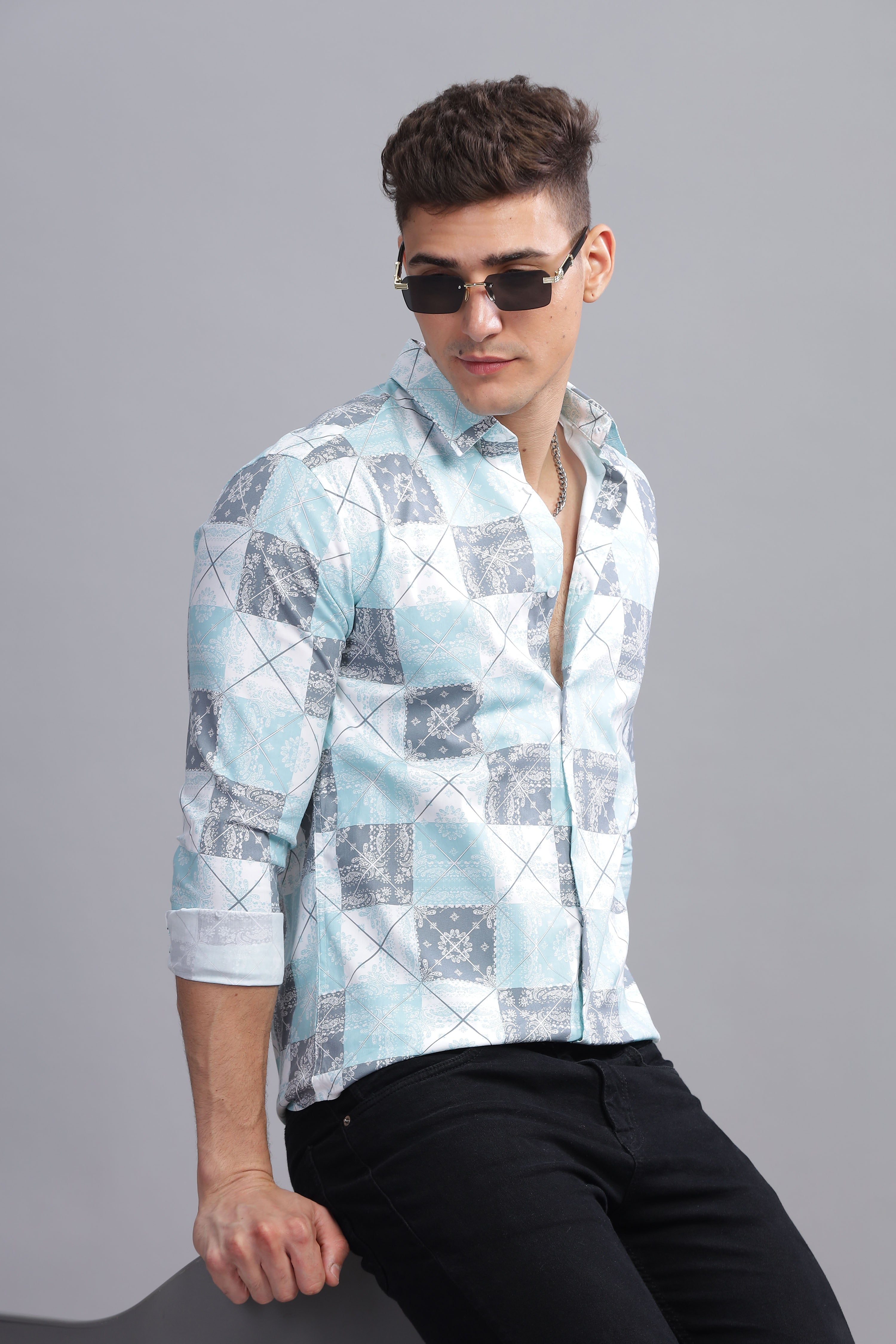 Zen Floral Printed Shirt