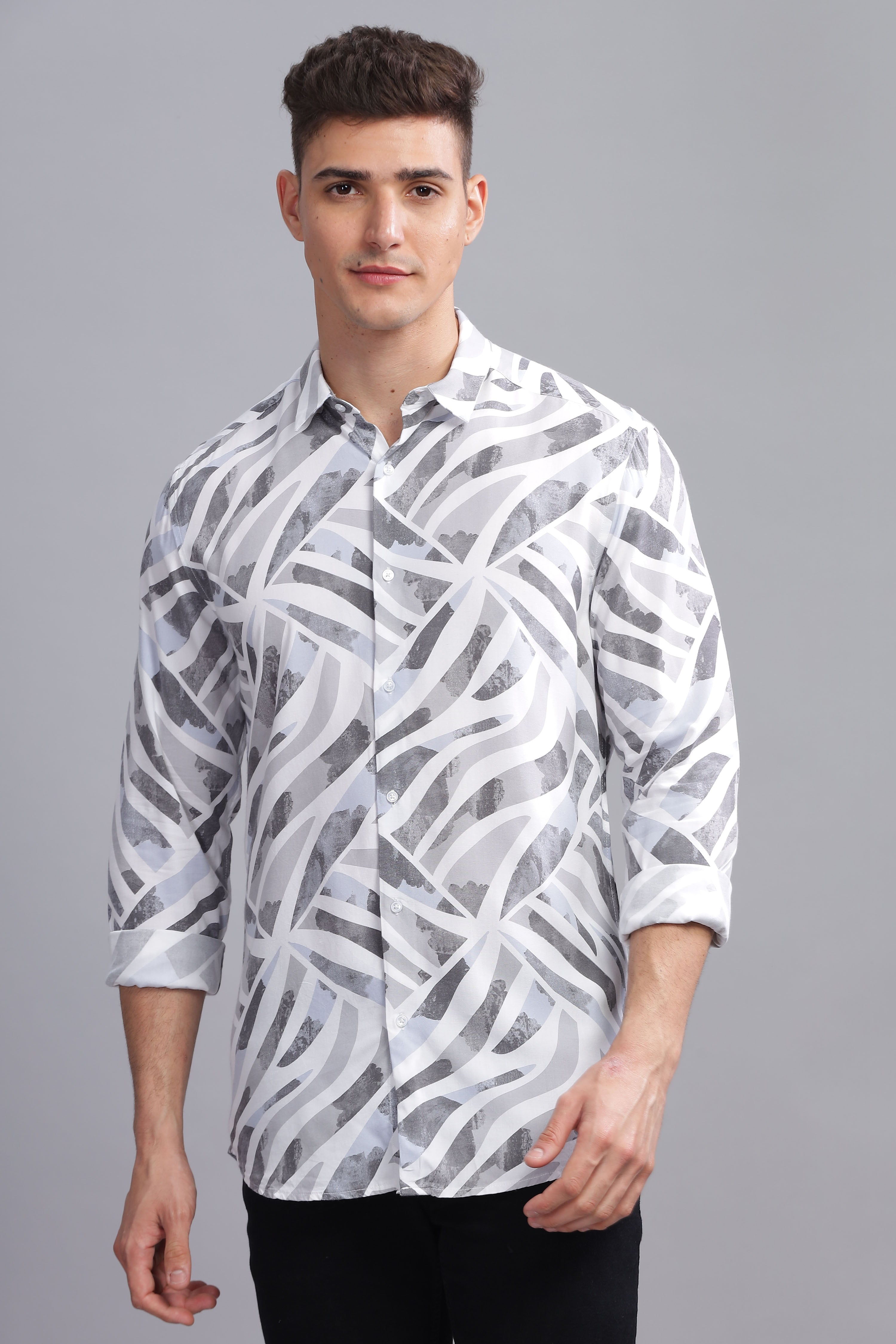 Quantum Abstract Printed Shirt