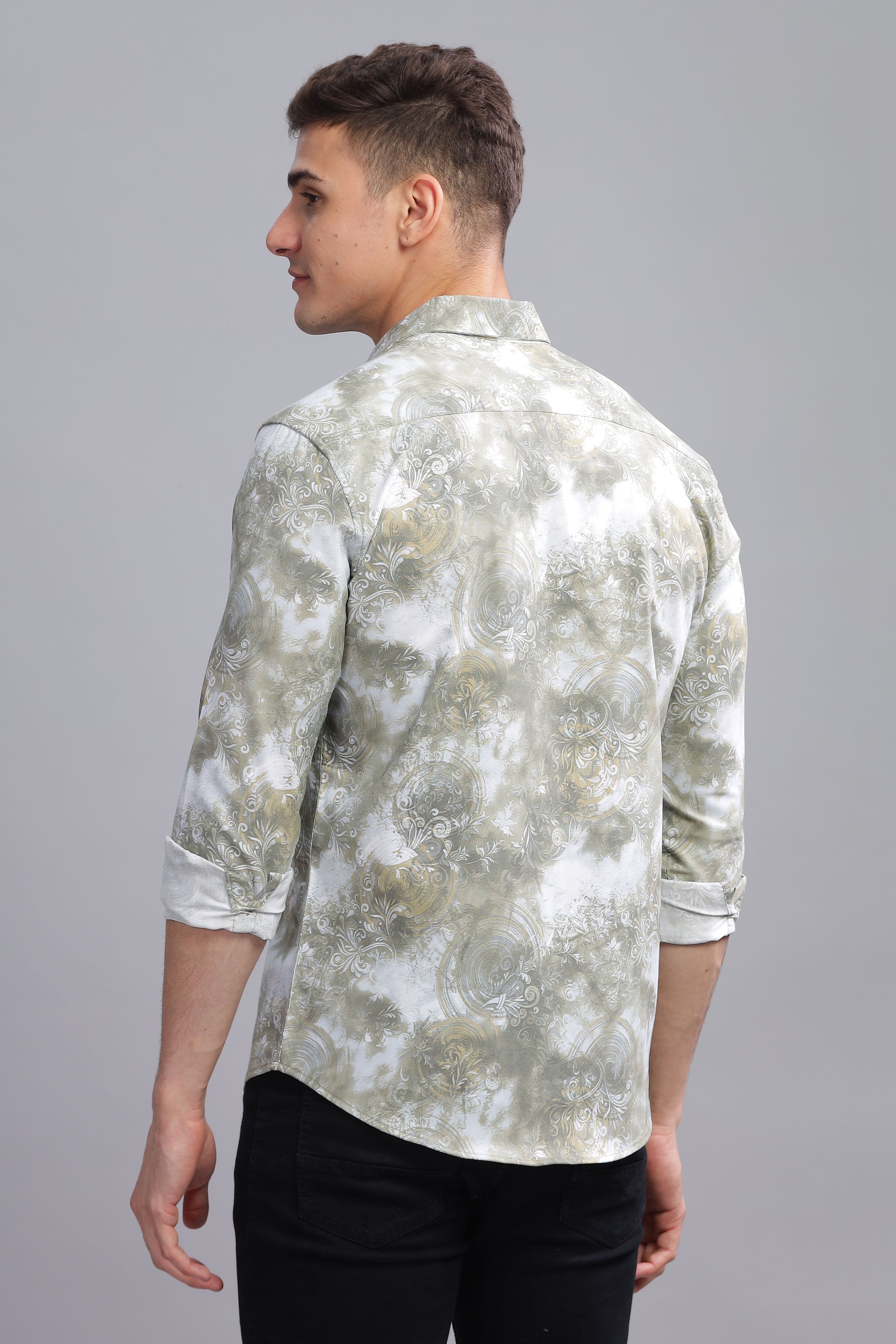 Astral Slim Fit Printed Shirt