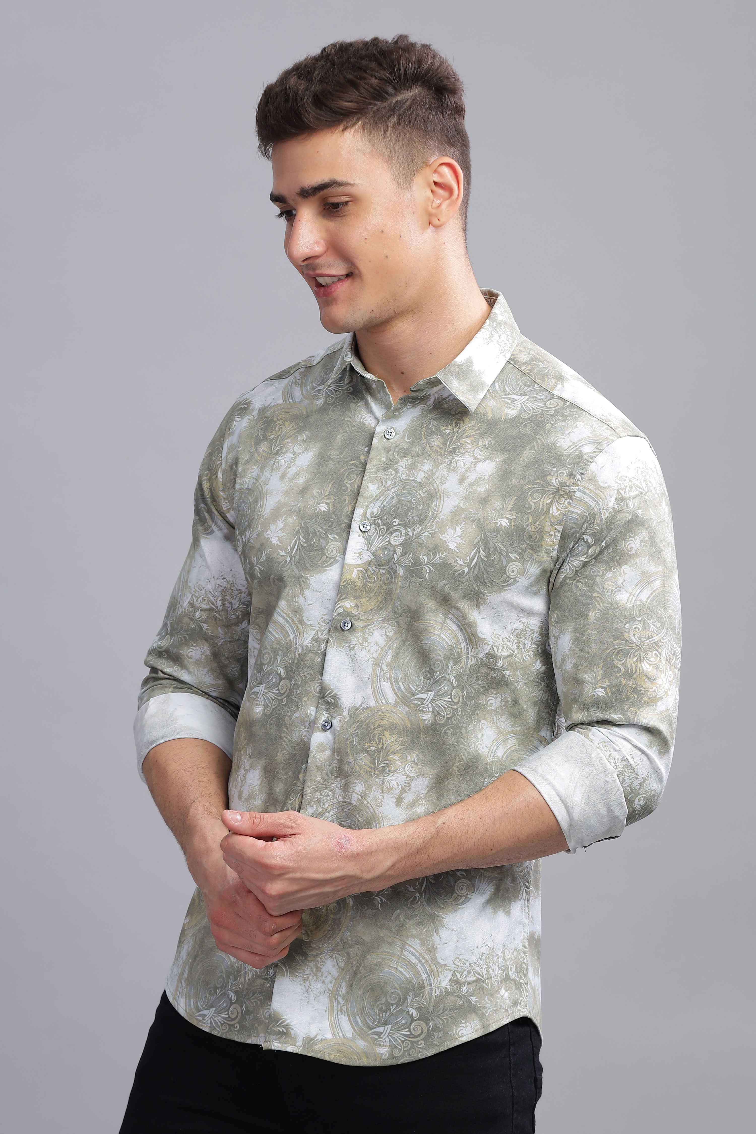 Astral Slim Fit Printed Shirt