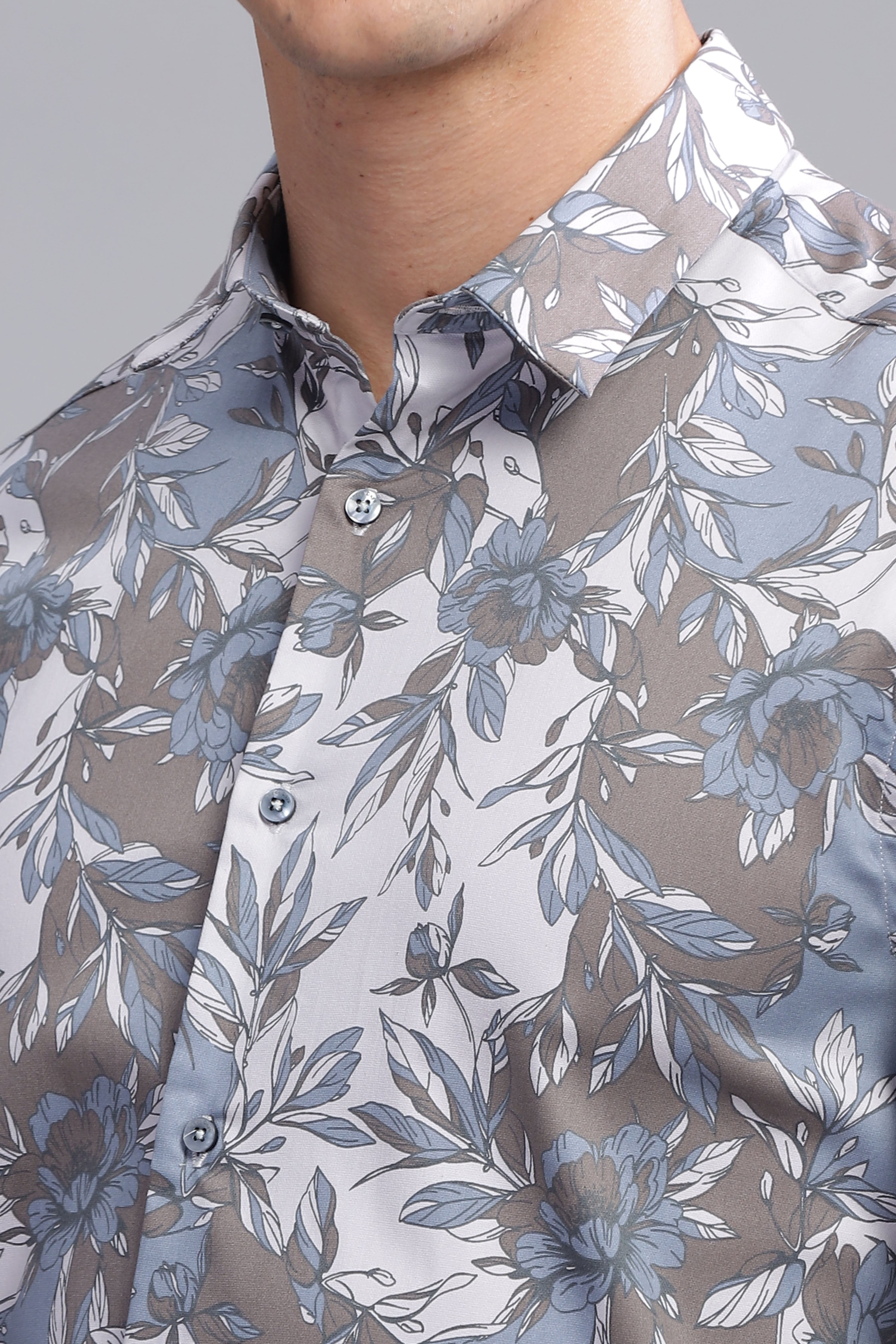 Botanic Floral Printed Shirt