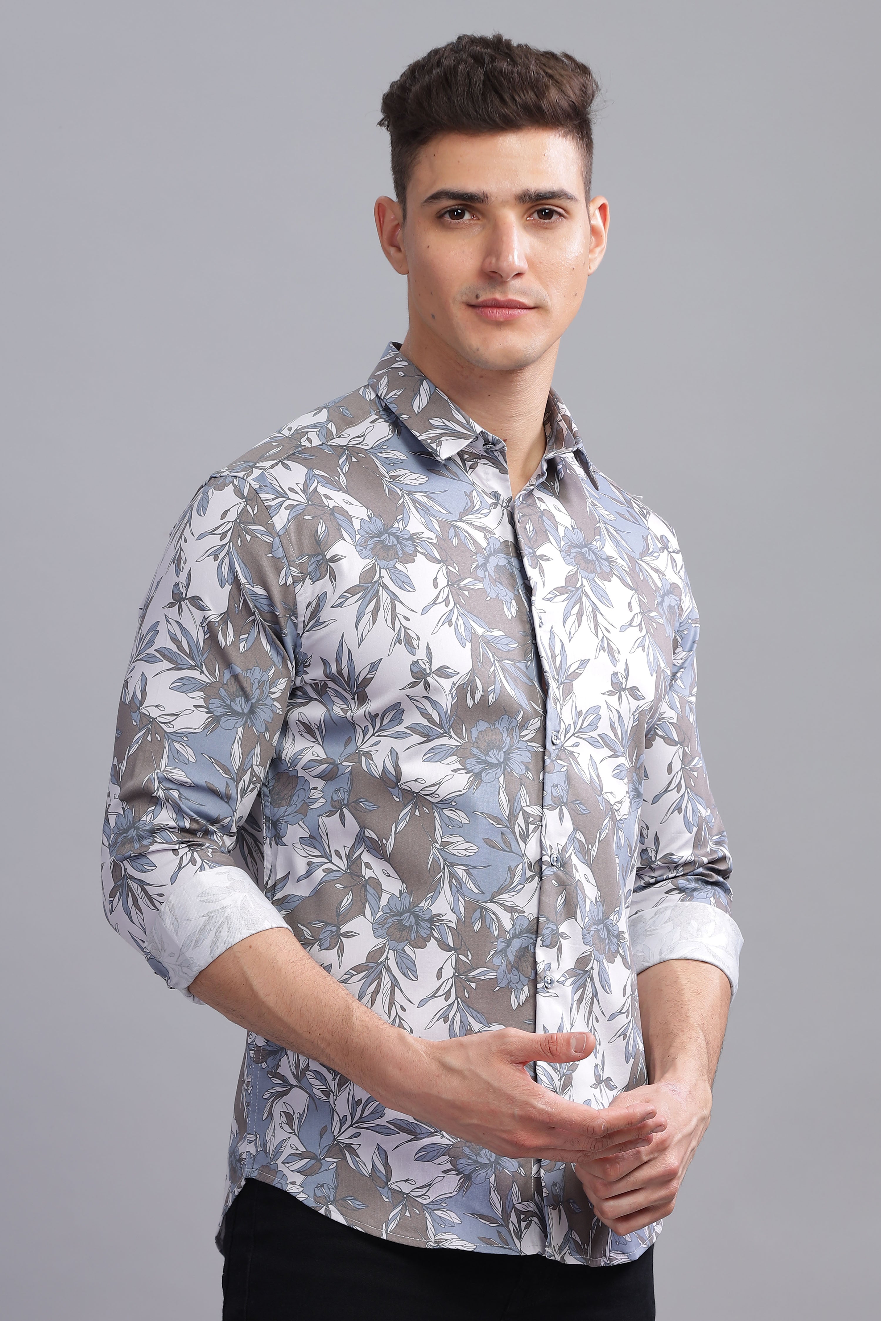 Botanic Floral Printed Shirt