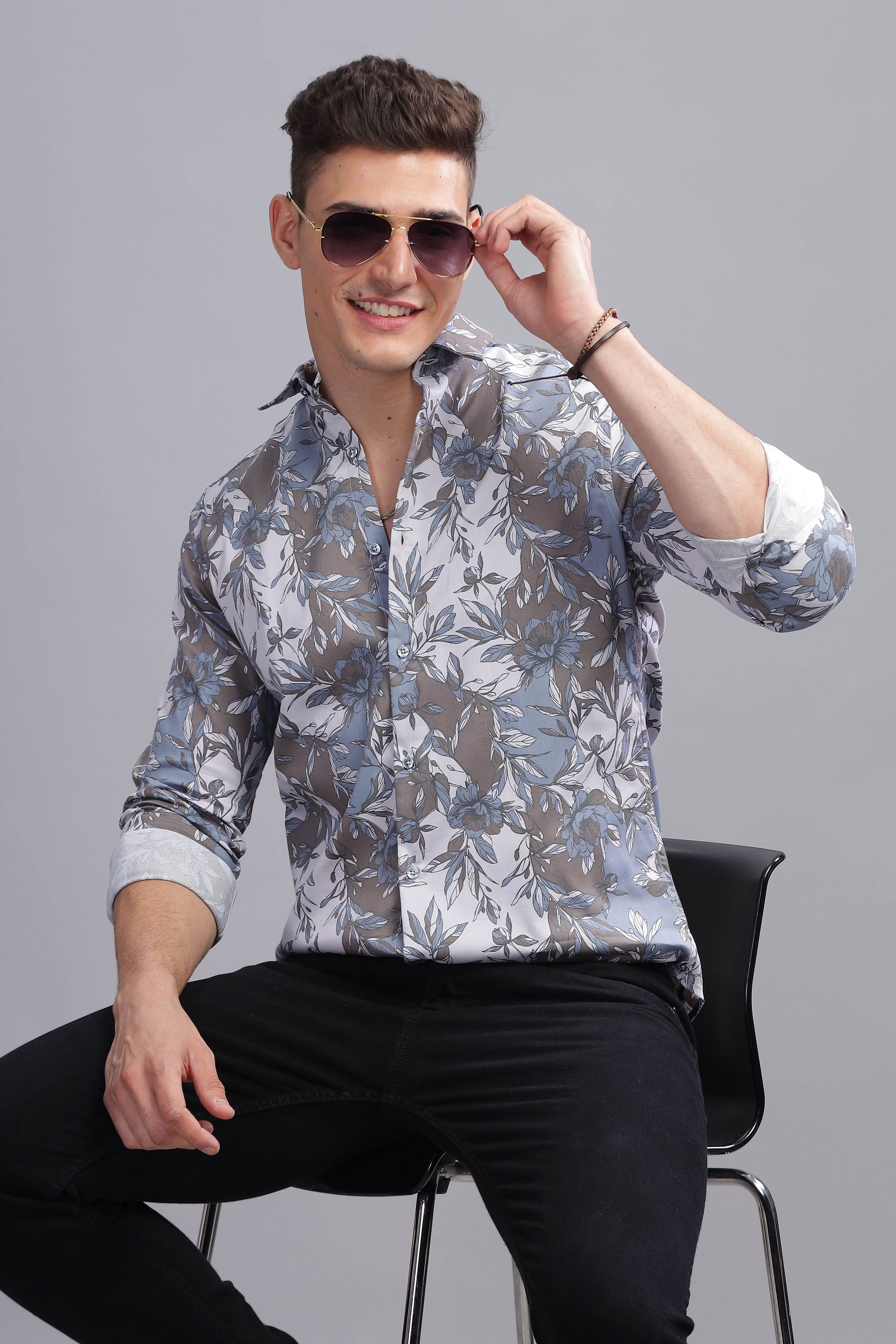 Botanic Floral Printed Shirt