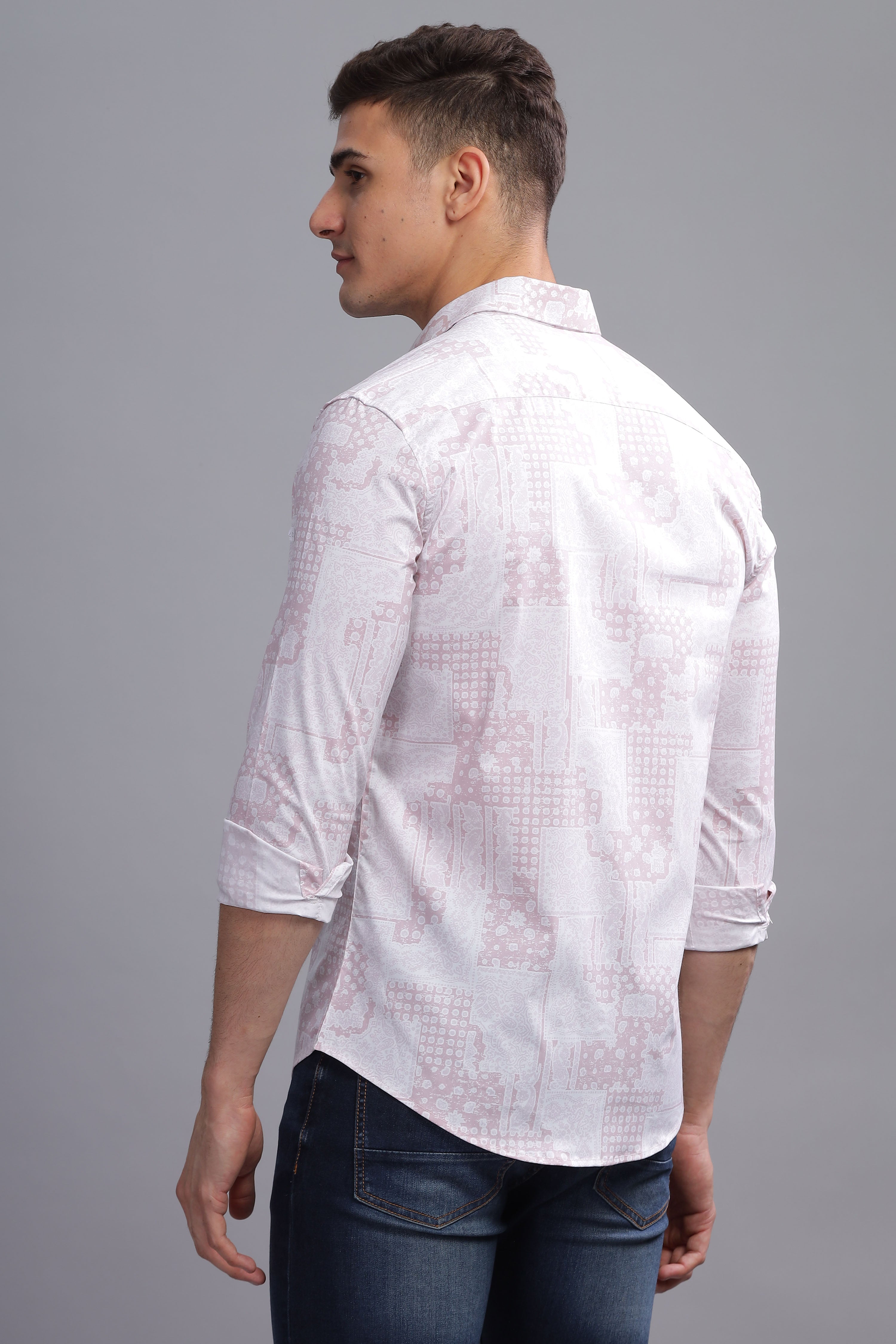 Zenith Abstract Print Full Sleeves Shirt