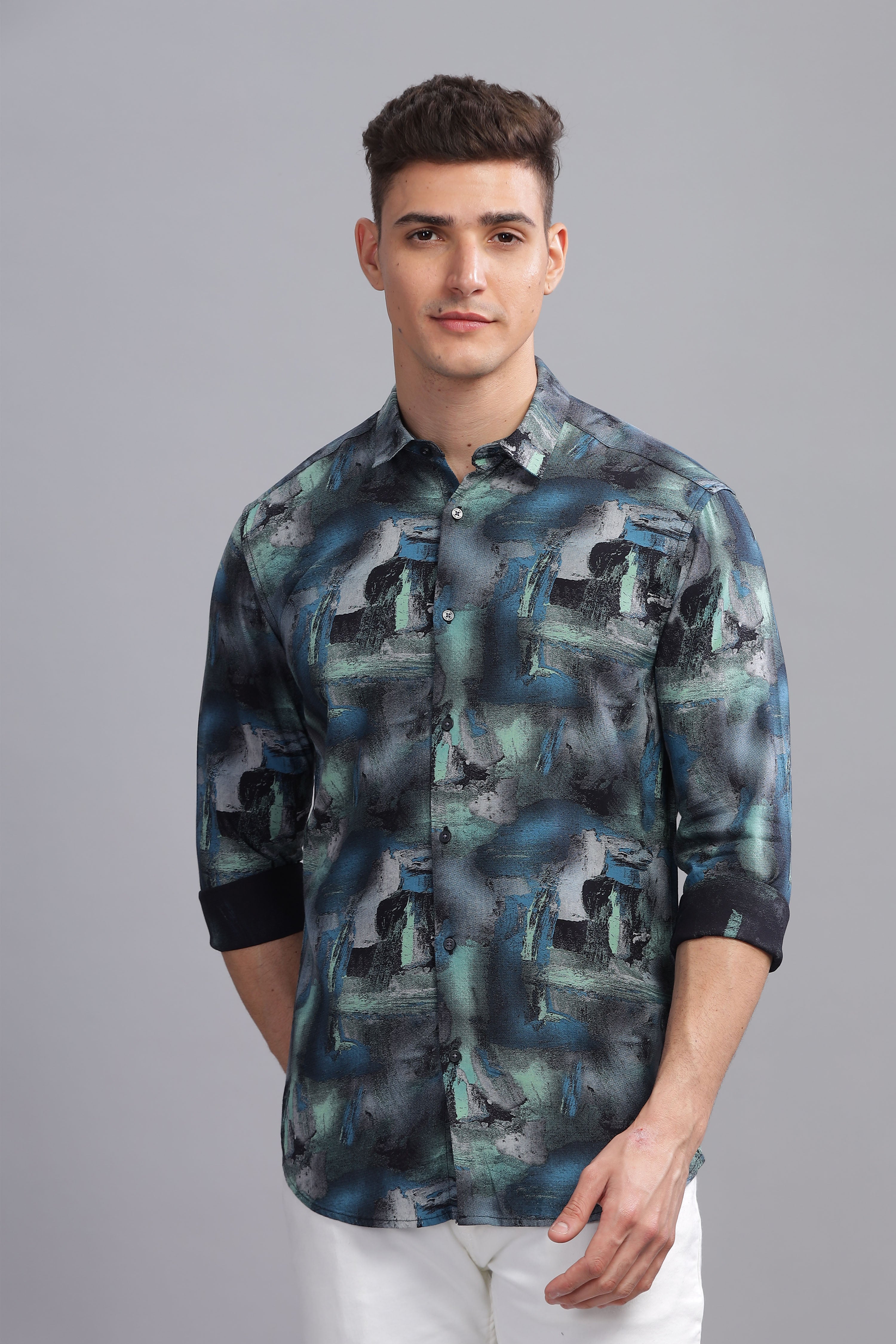 Odyssey Abstract Printed Shirt