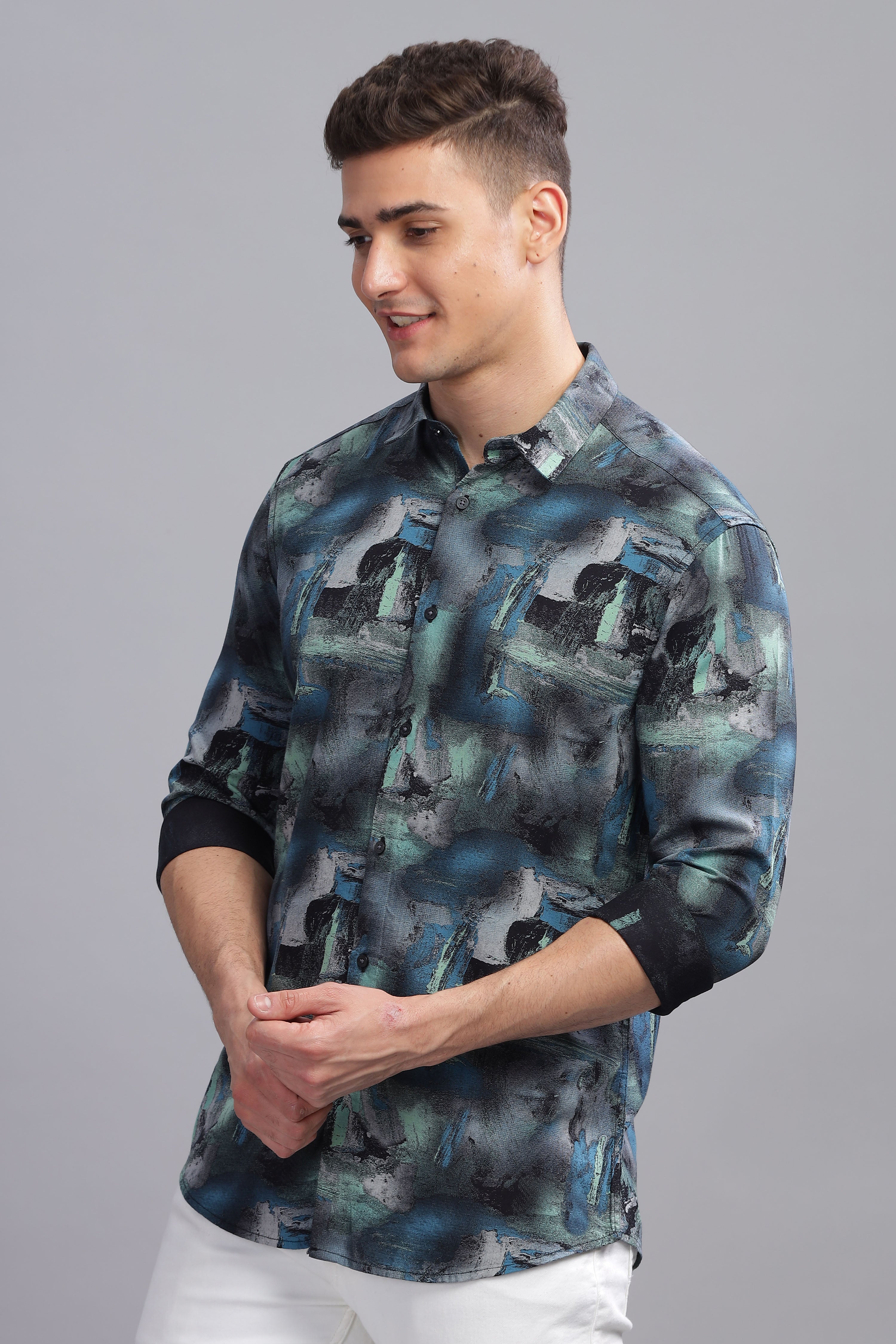 Odyssey Abstract Printed Shirt