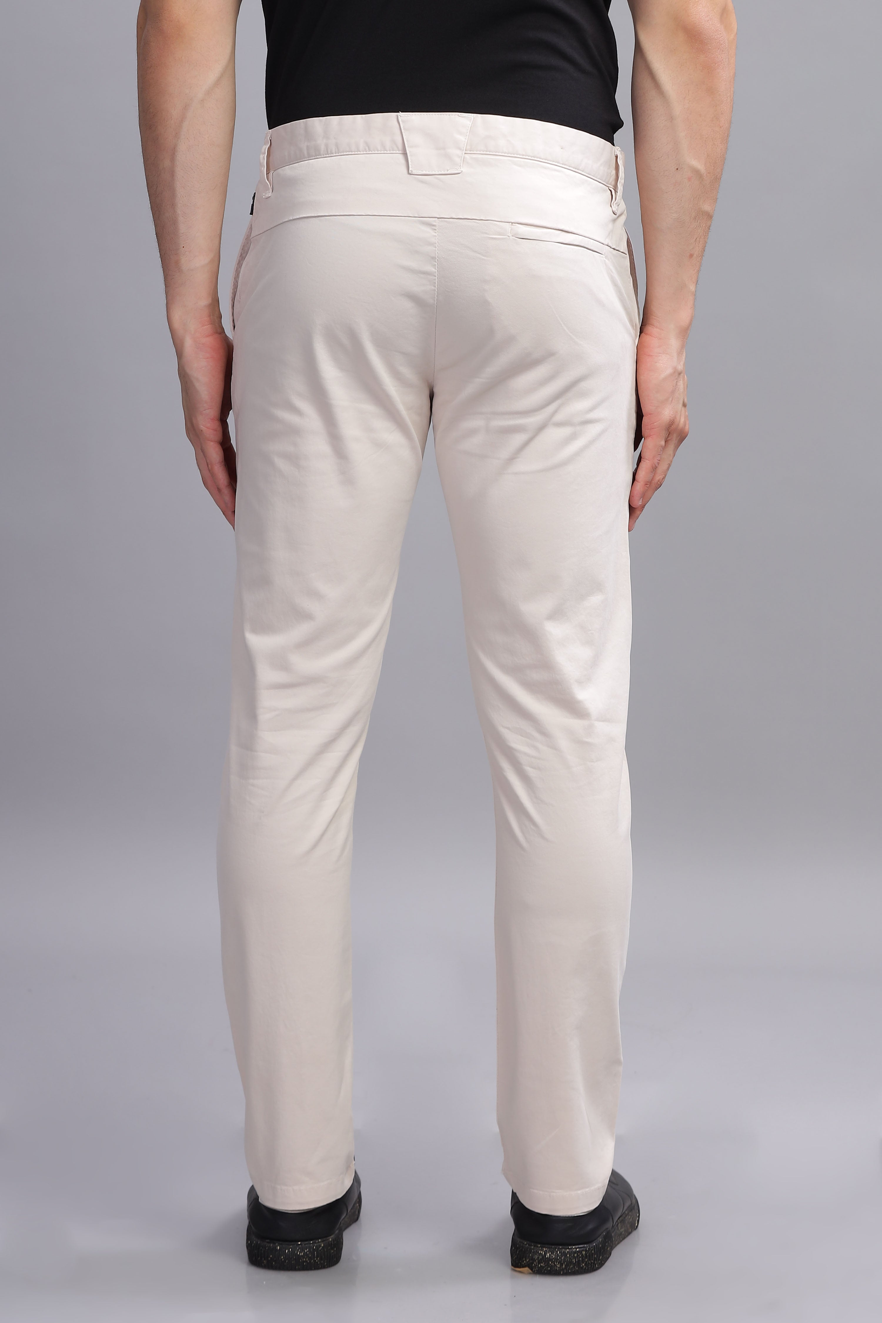 CityStride Beige Cotton Chinos