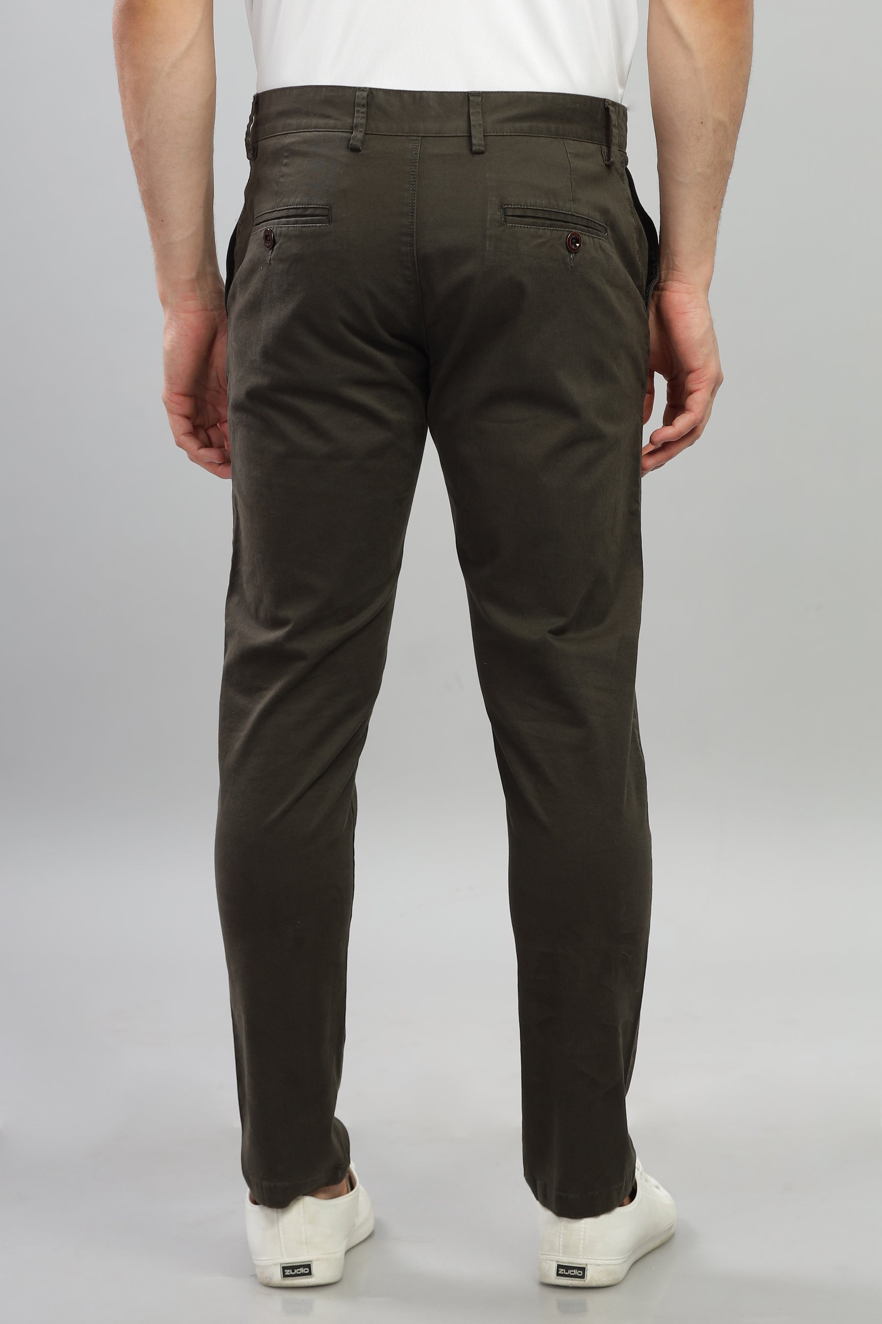 Brown Metro Mod Chino Pants