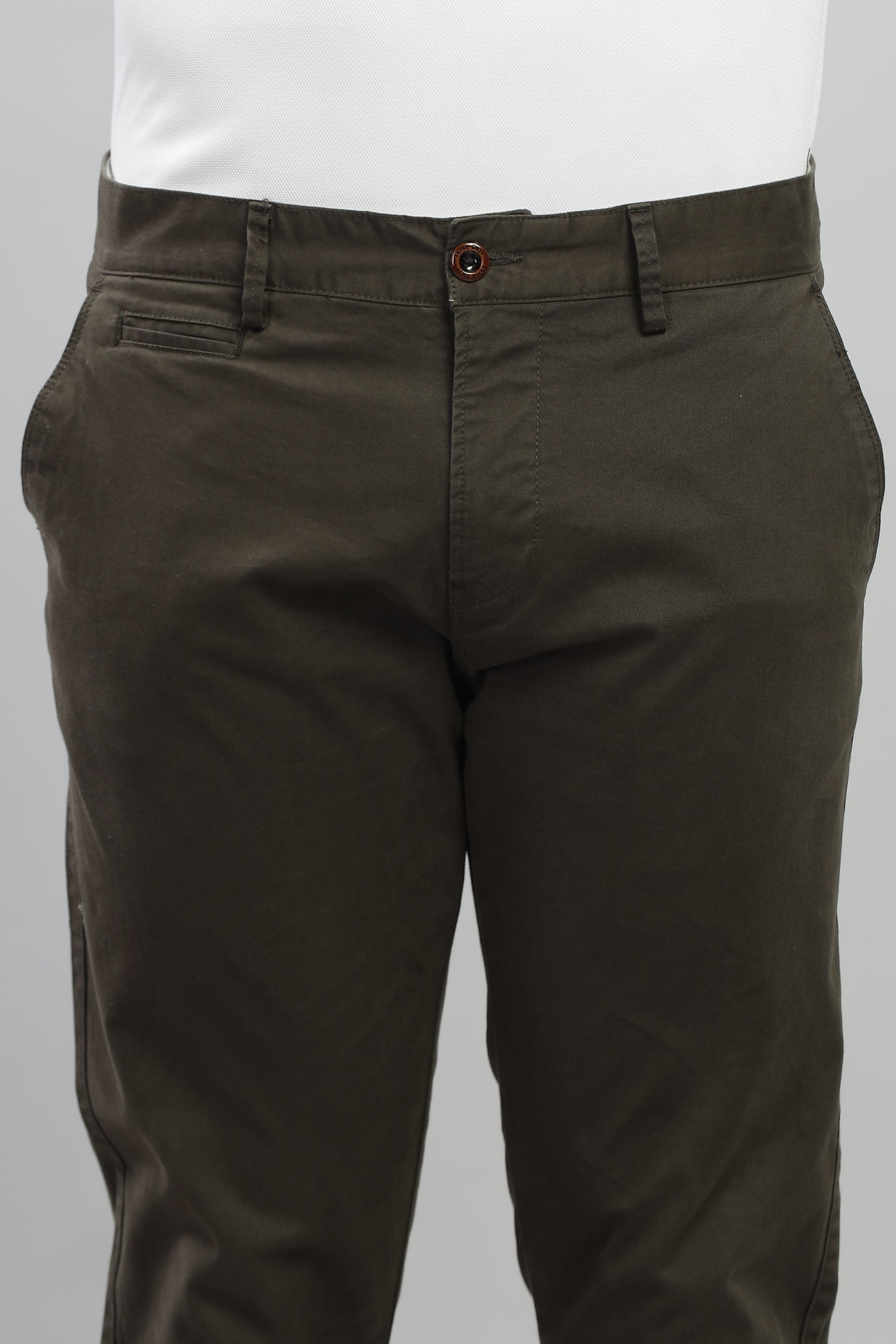 Brown Metro Mod Chino Pants