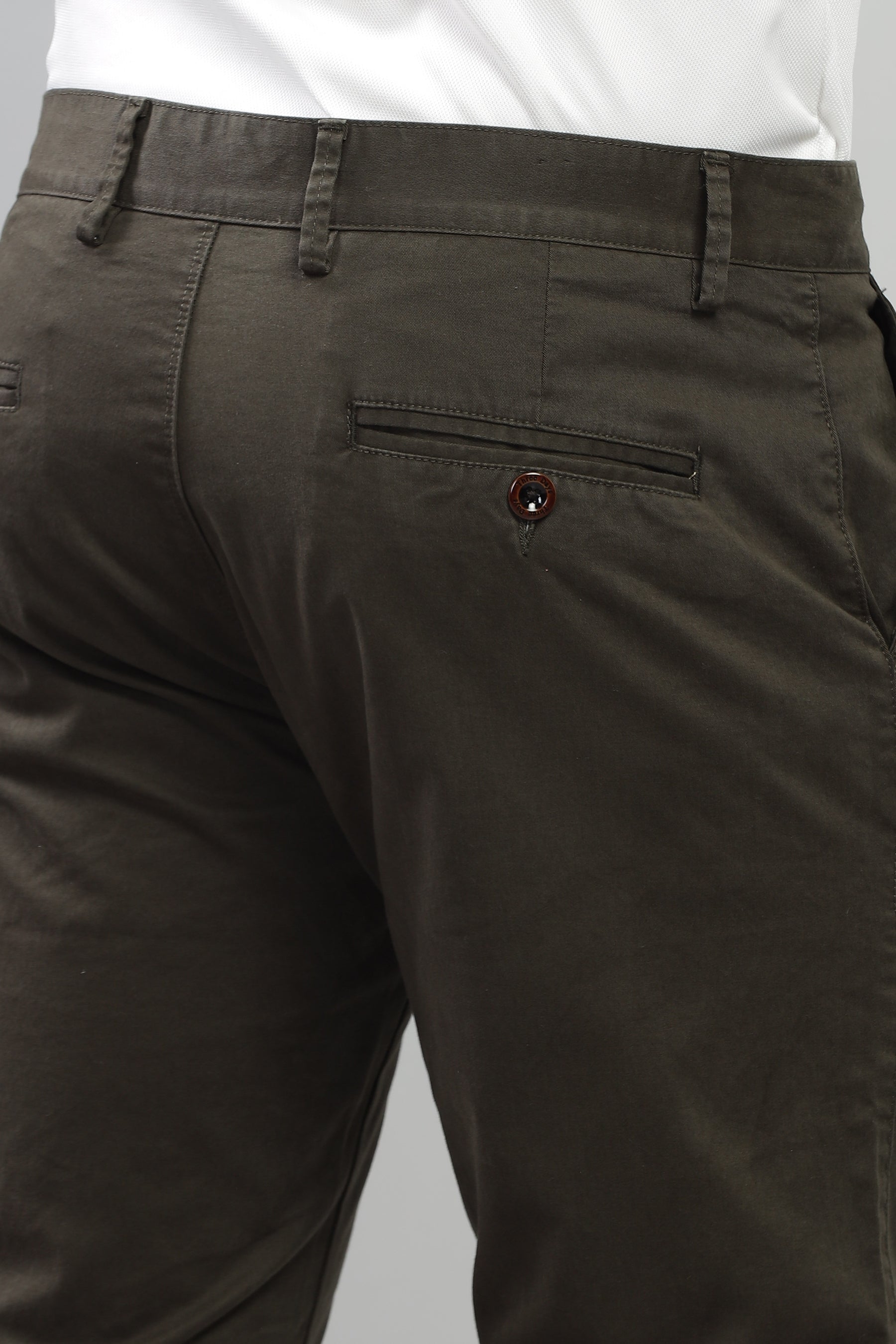 Brown Metro Mod Chino Pants