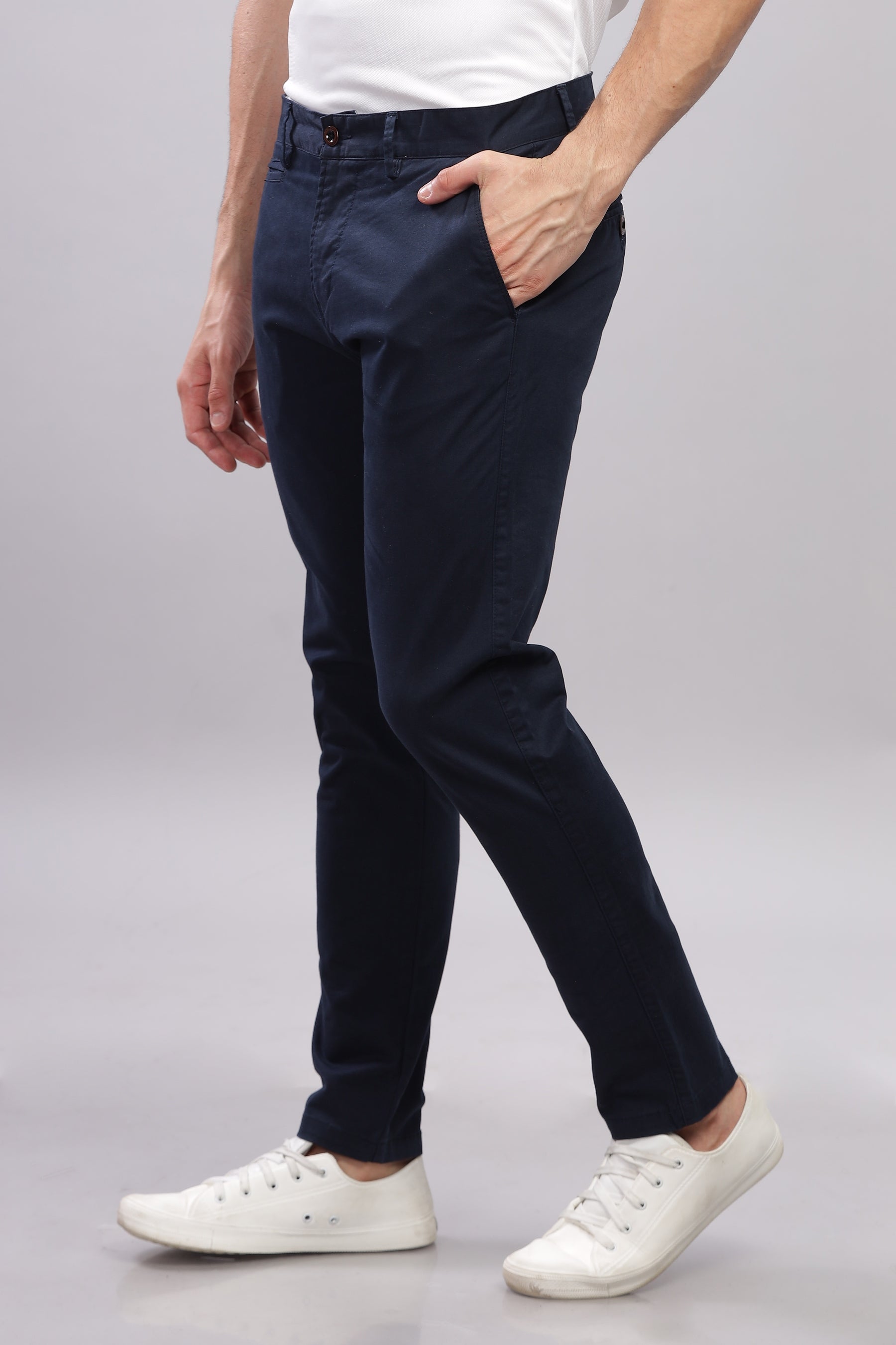 Blue Metro Mod Chino Pants