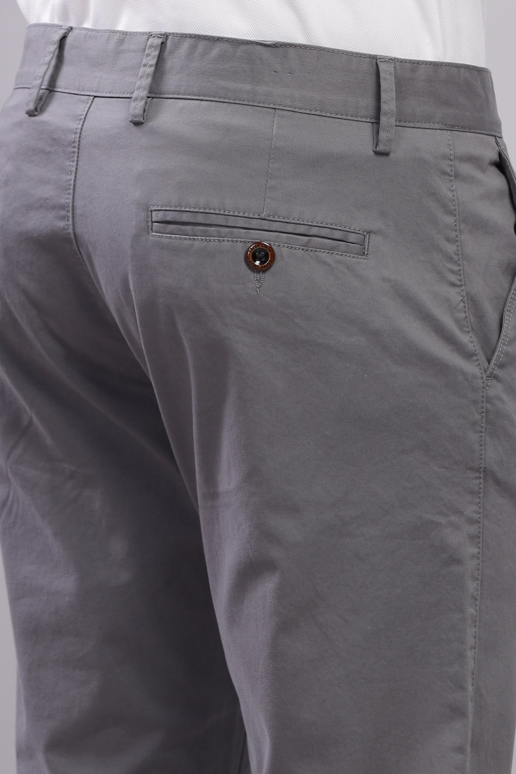 Grey Metro Mod Chino Pants