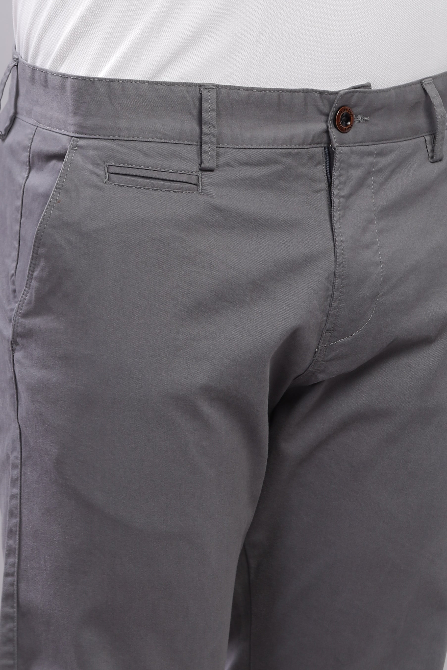 Grey Metro Mod Chino Pants