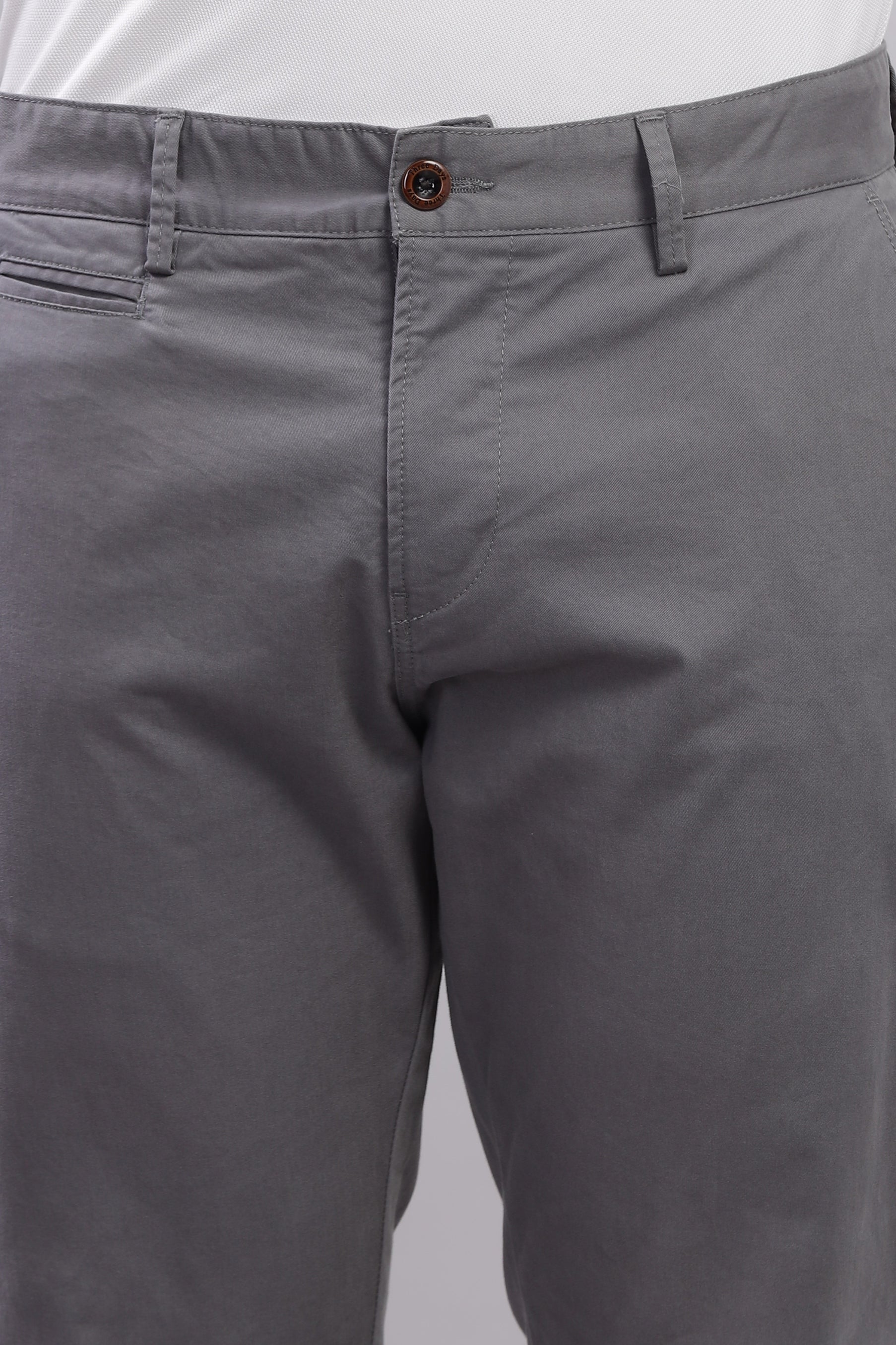 Grey Metro Mod Chino Pants