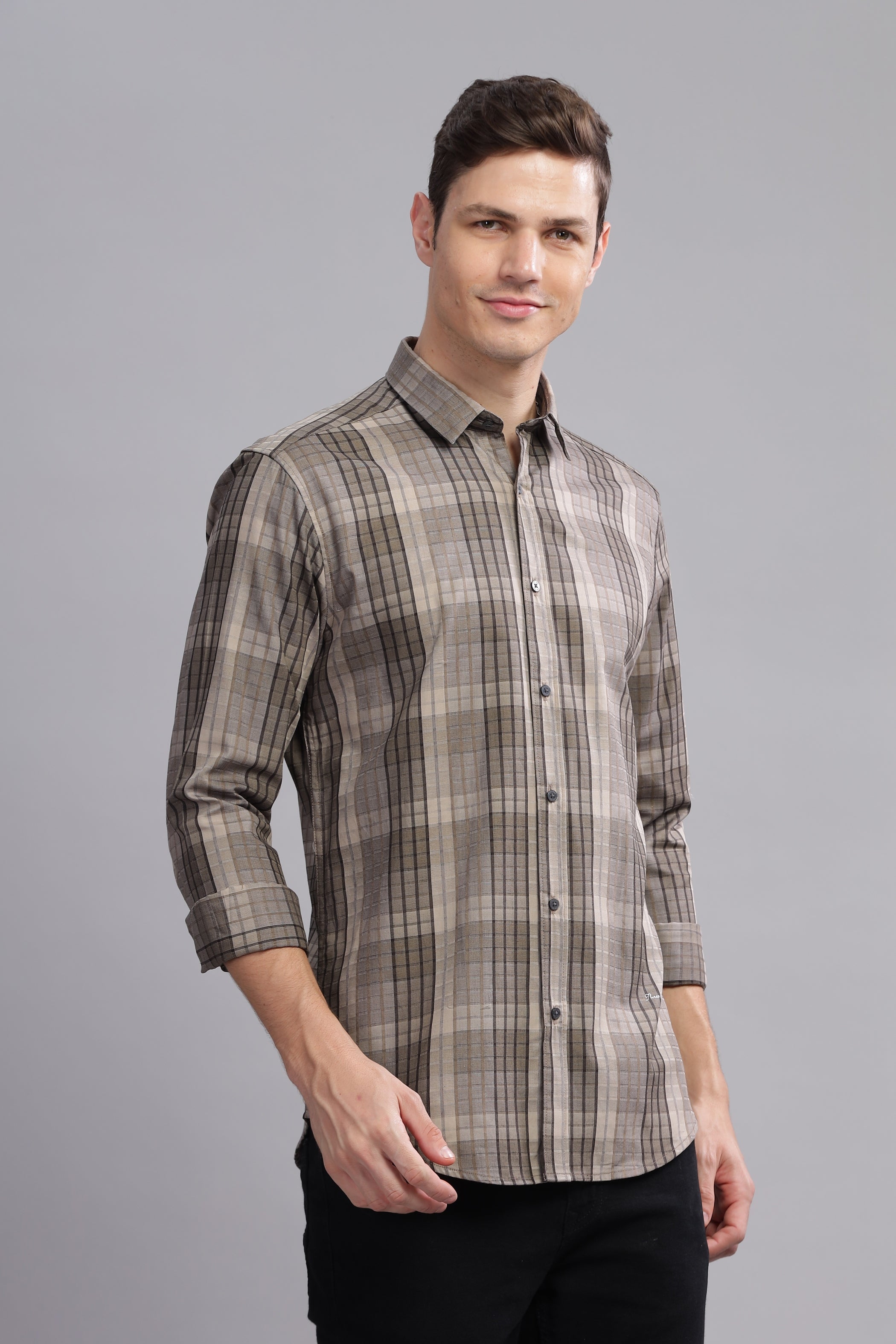 Check Mate Checkered Long Sleeve Shirt