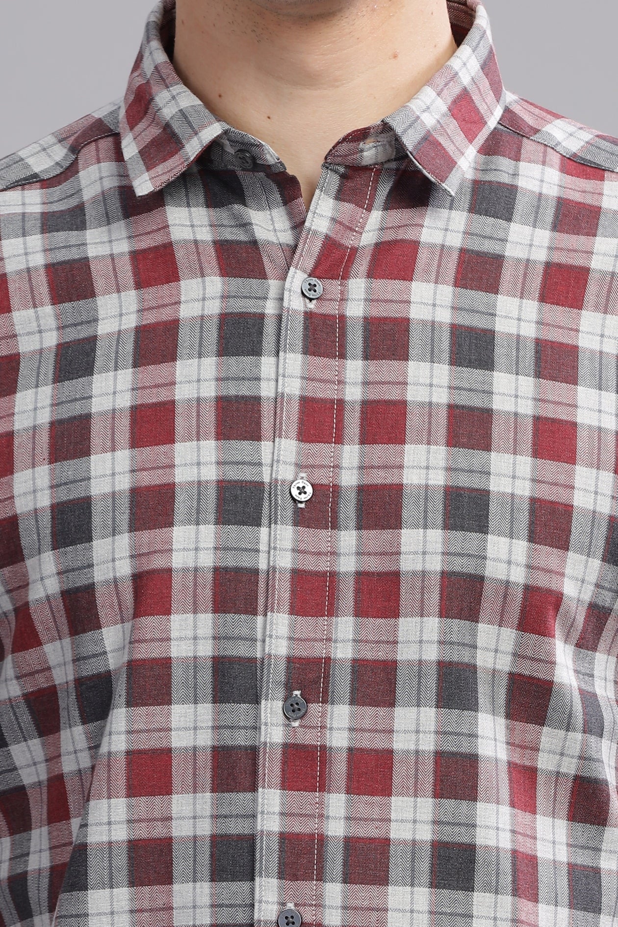 Urban Paid Structured Check Shirt