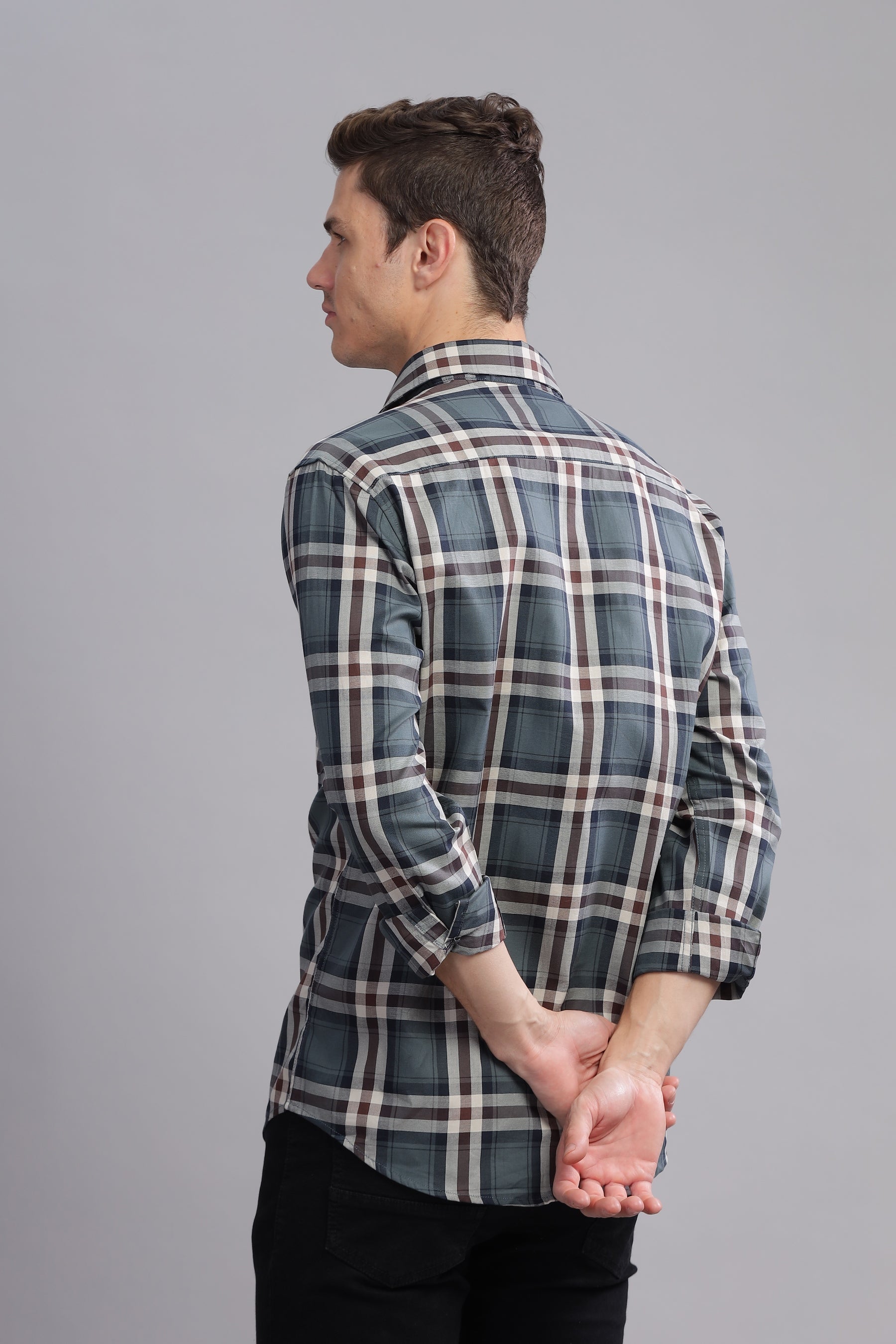 Modish Checkered Long Sleeve Shirt