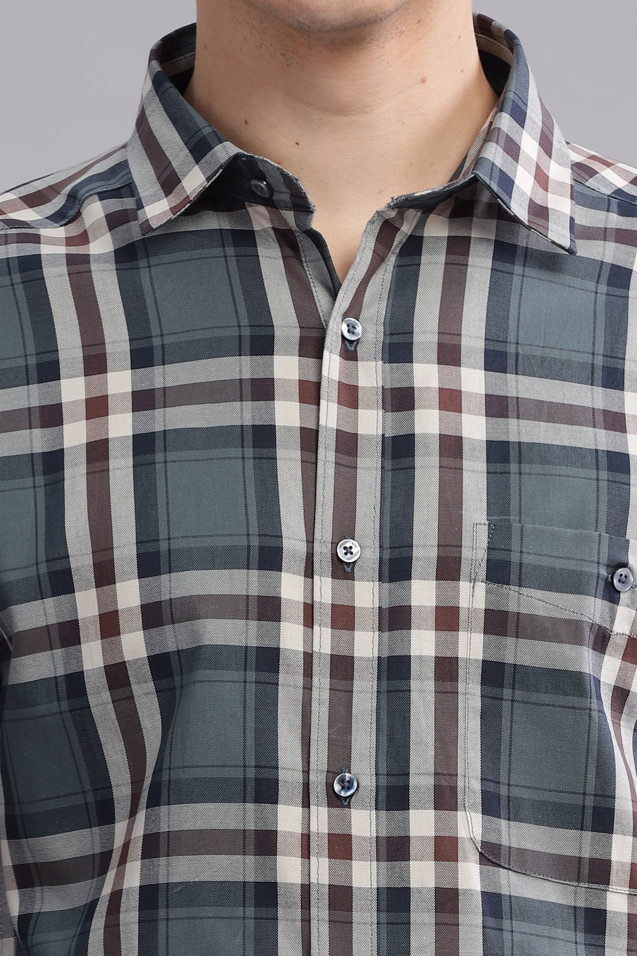 Modish Checkered Long Sleeve Shirt