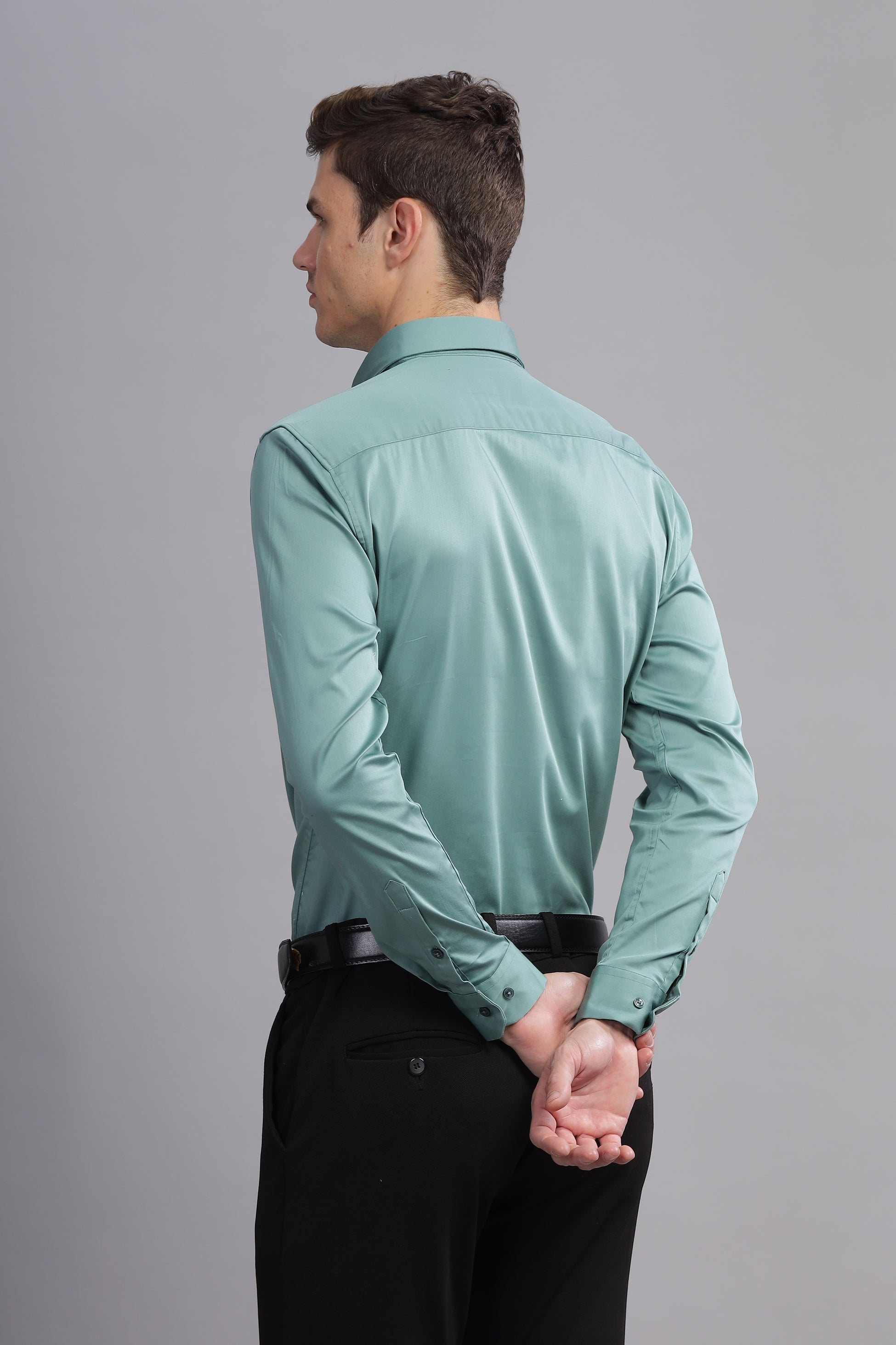 Pure Pinnacle Solid Long Sleeves Shirt