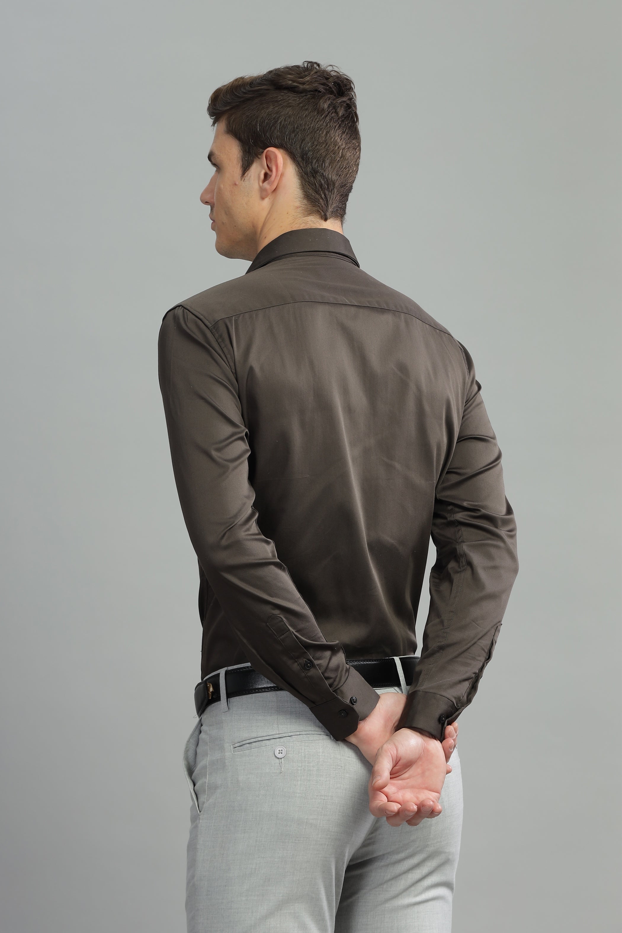 Timeless Twill Solid Long Sleeves Shirt