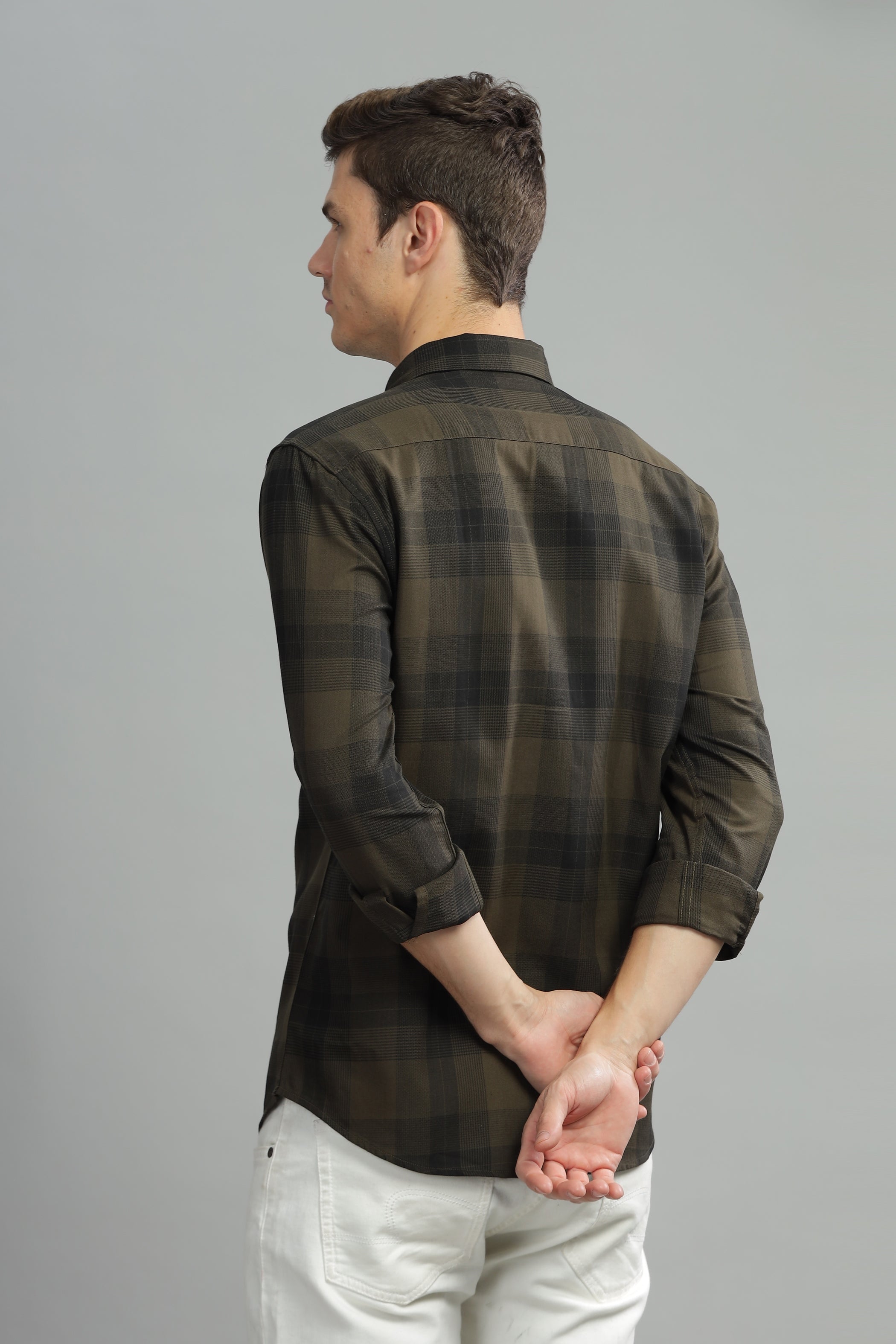 Metro Blend Checkered Long Sleeve Shirt