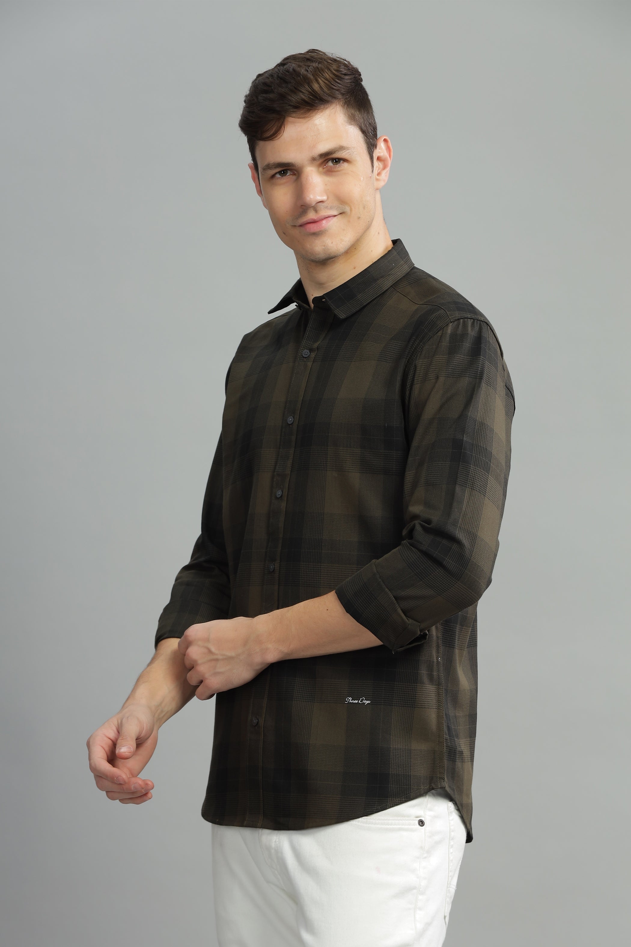 Metro Blend Checkered Long Sleeve Shirt