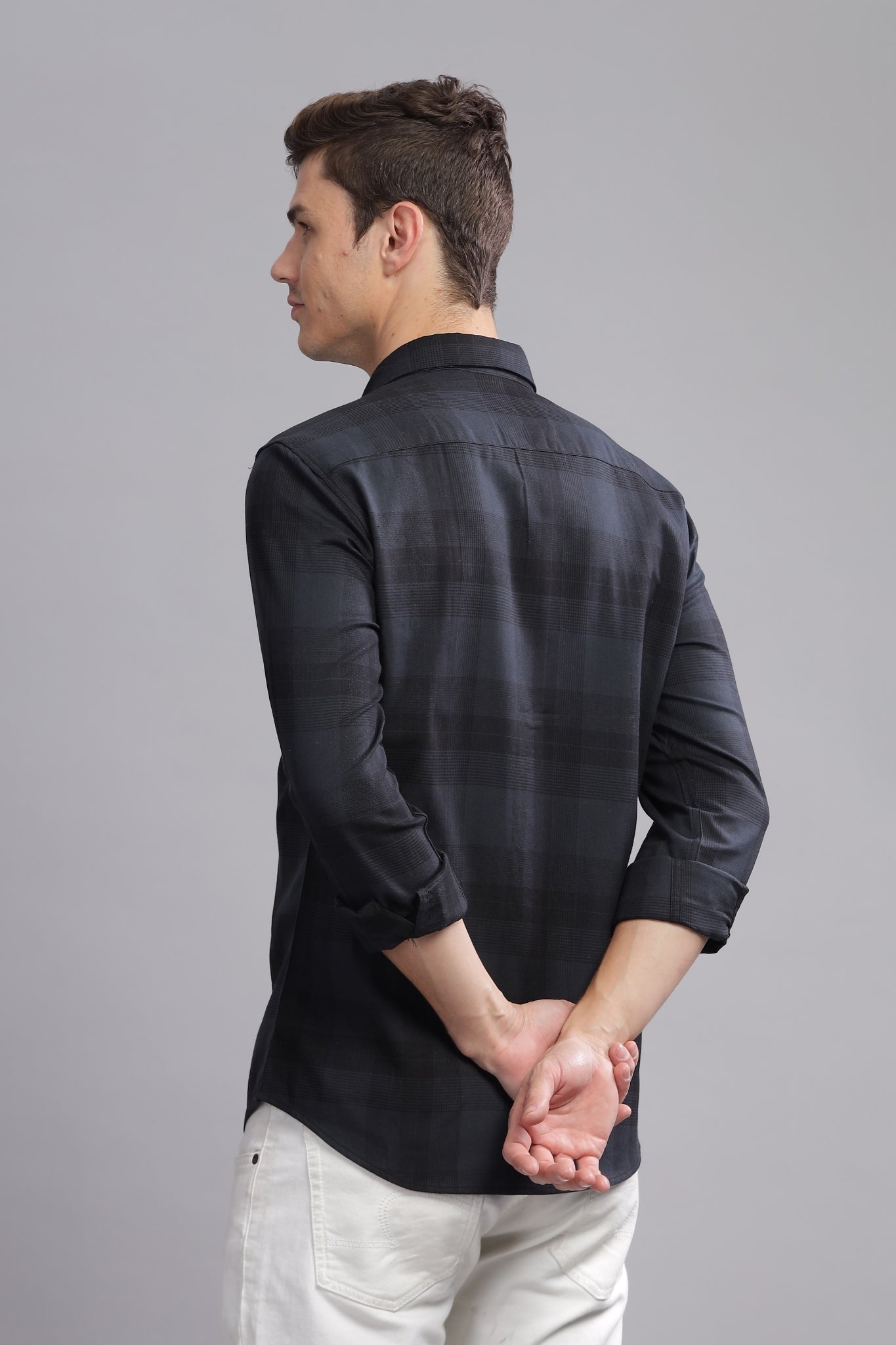 Checkered Charm Long Sleeve Shirt