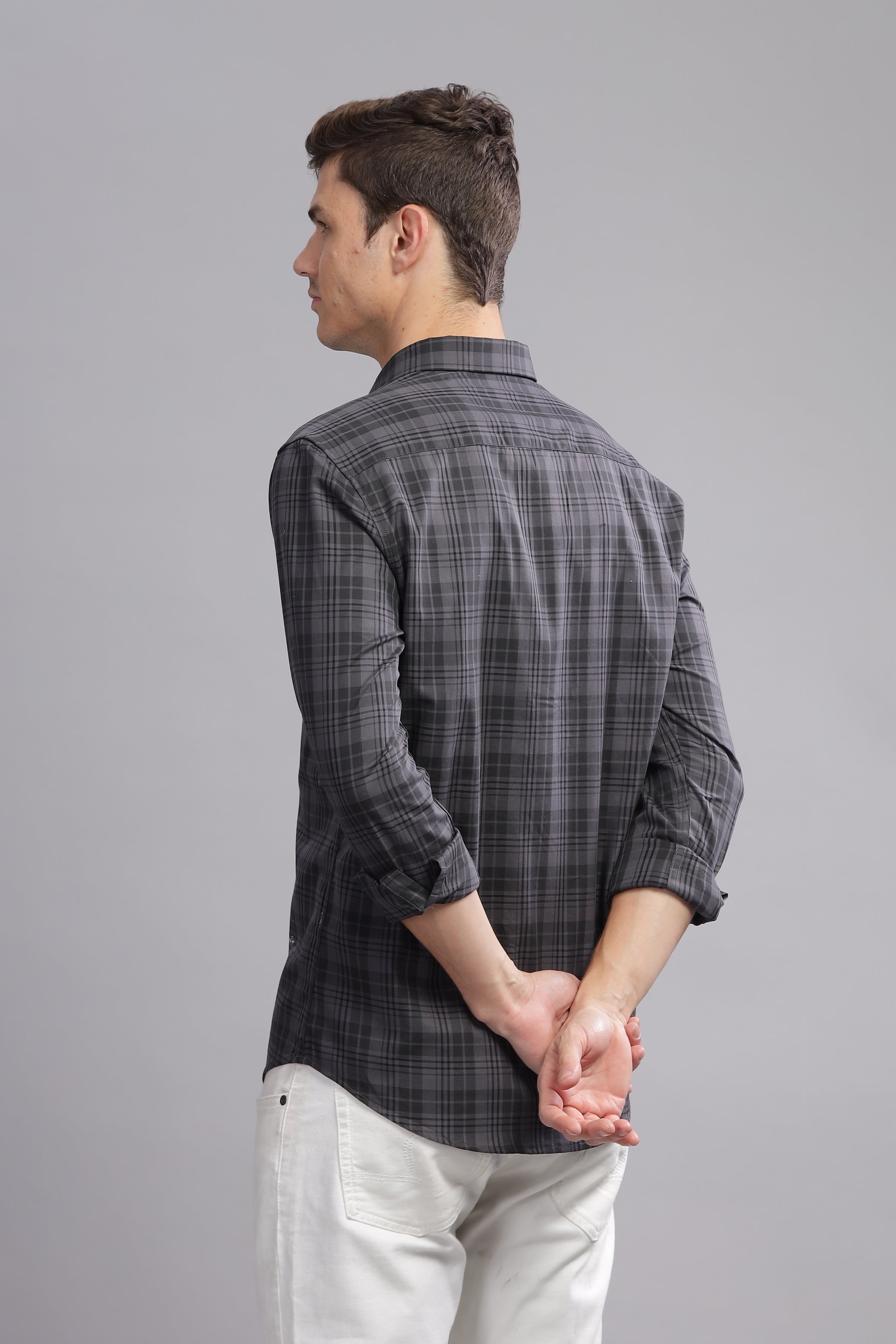 Panache Plaid Checkered Slim Fit Shirt