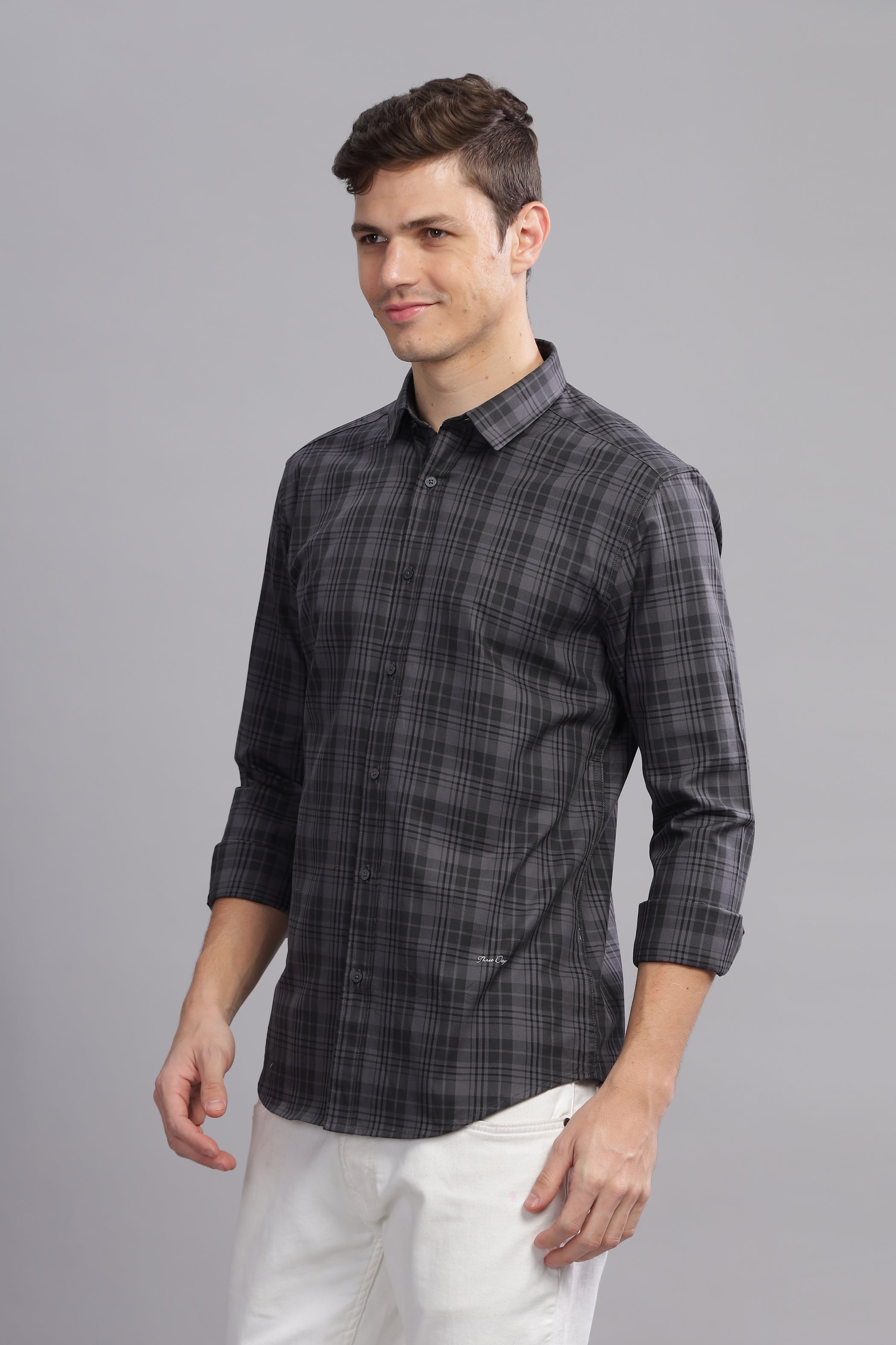 Panache Plaid Checkered Slim Fit Shirt