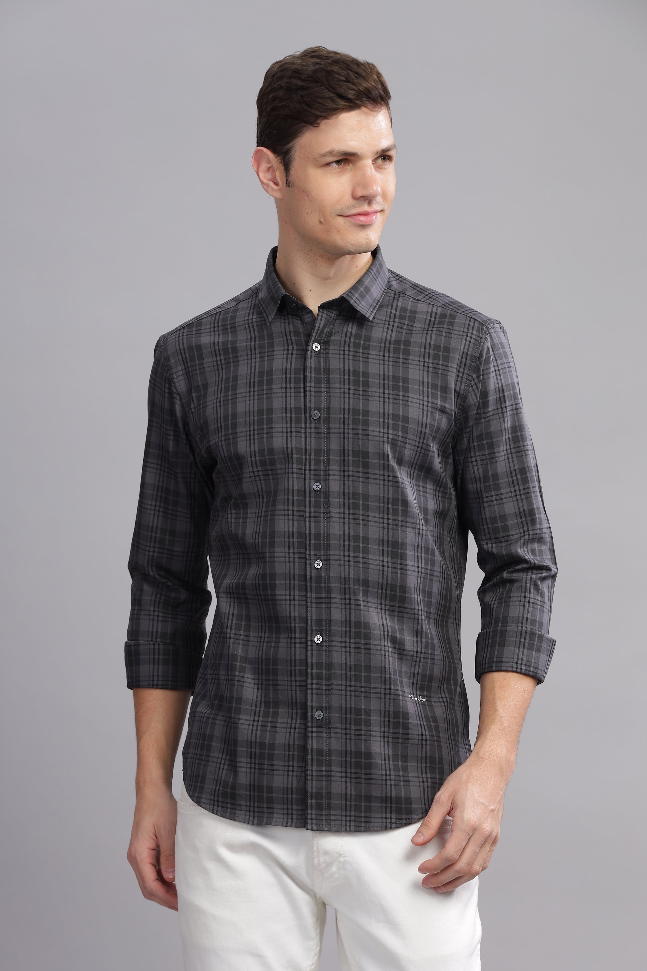 Panache Plaid Checkered Slim Fit Shirt