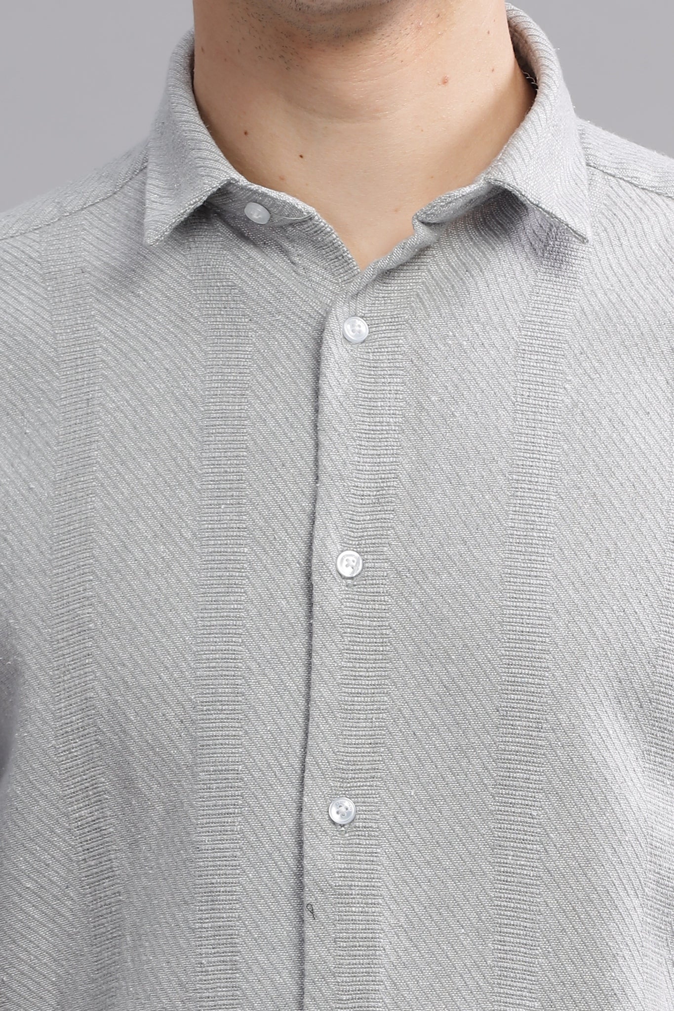 Textured Trove Blended Shirt