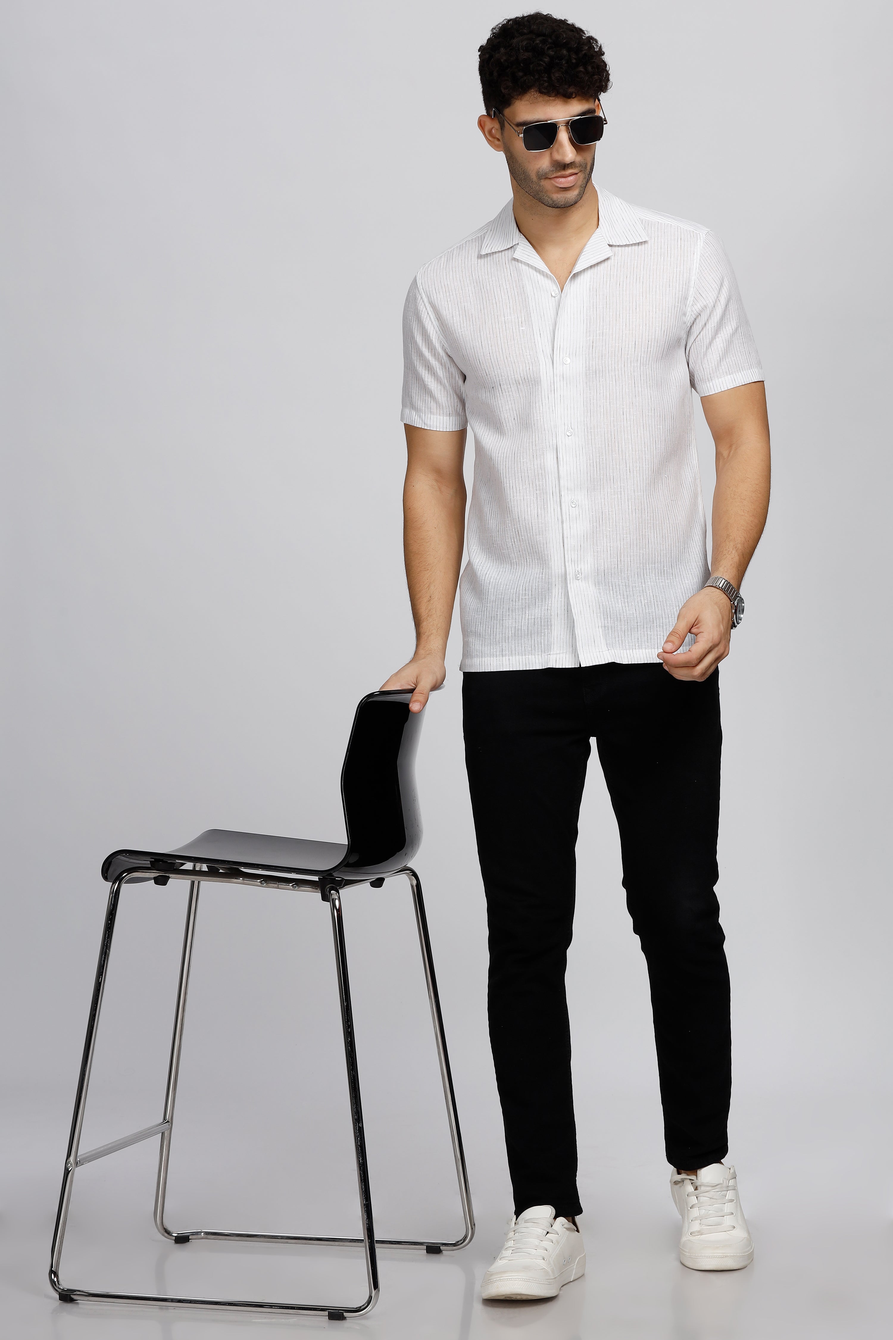 Mono Shade Linen Shirts