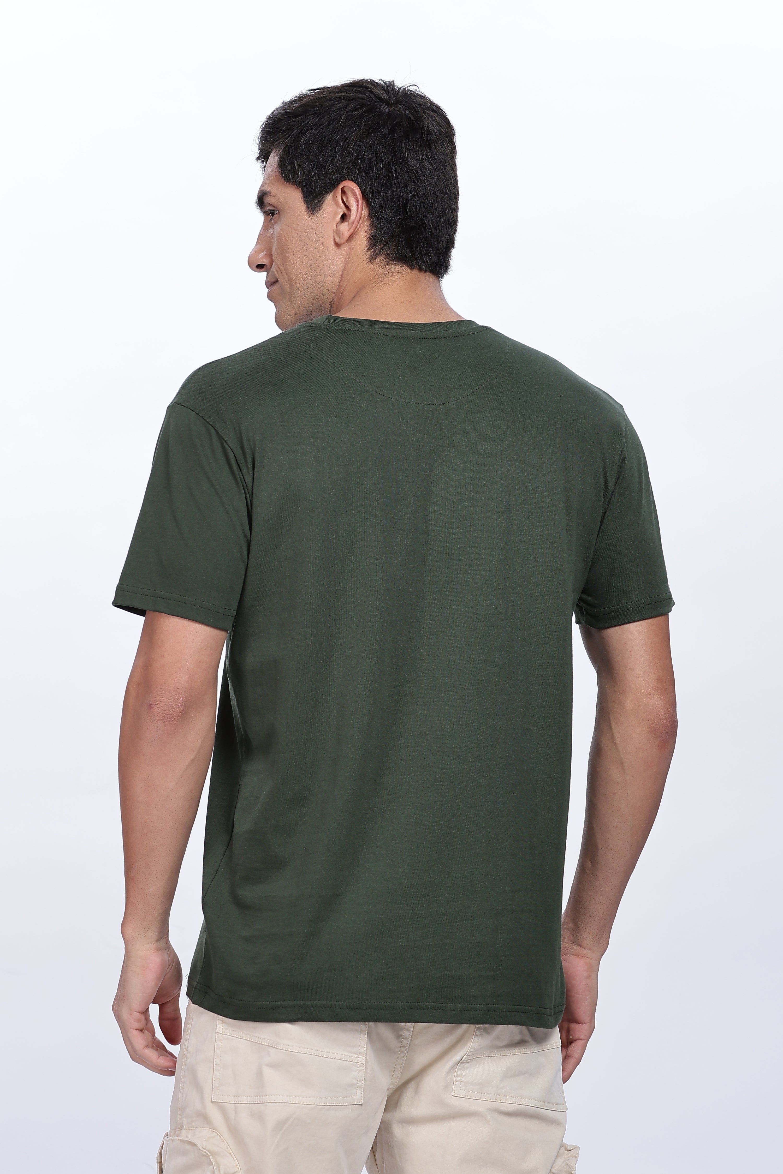 Olive Regular Fit Tshirt